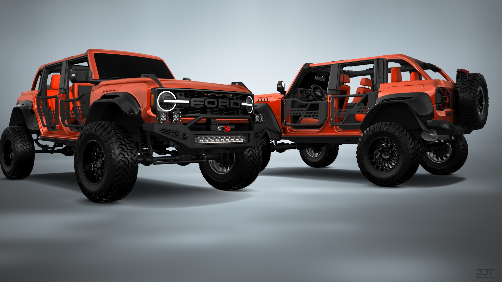 Ford Bronco Raptor 4 Door pickup truck 2022 tuning