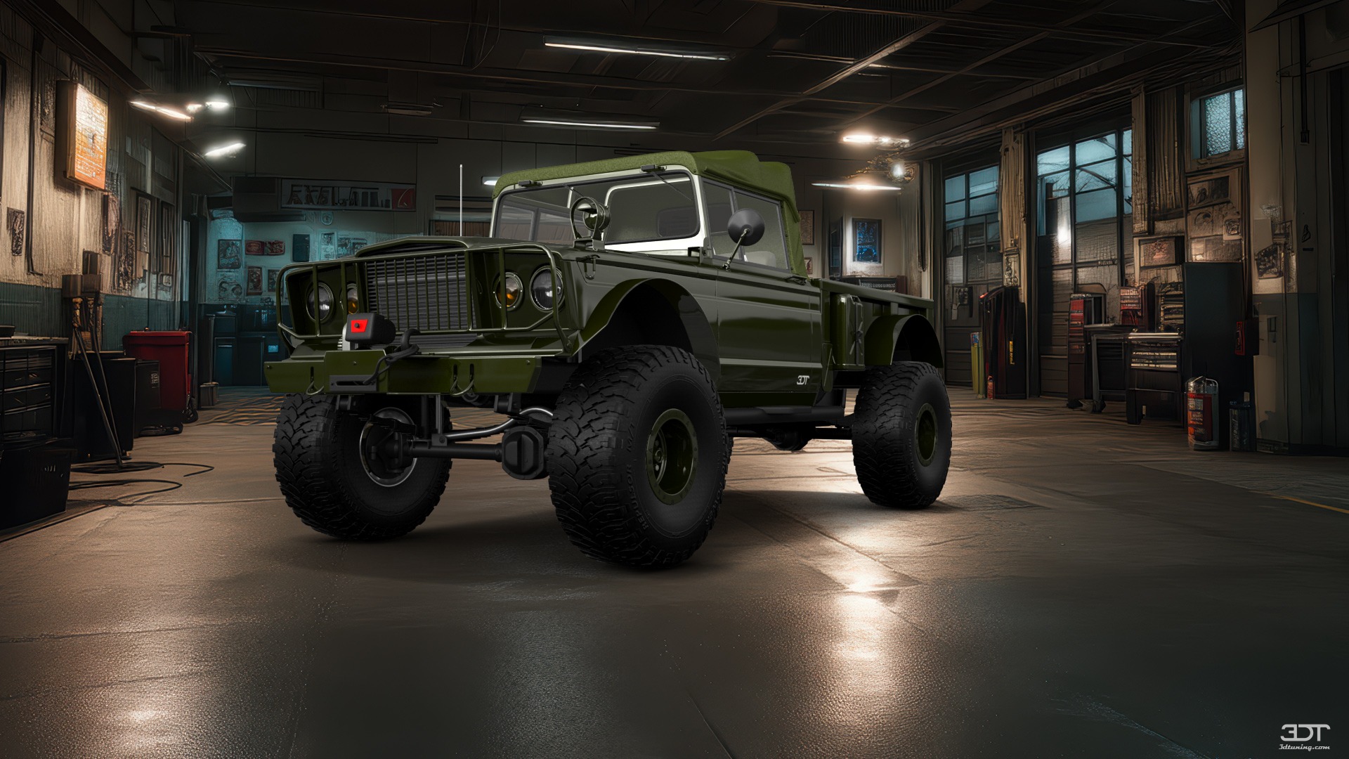 Jeep Kaiser M715 2 Door pickup truck 1968 tuning