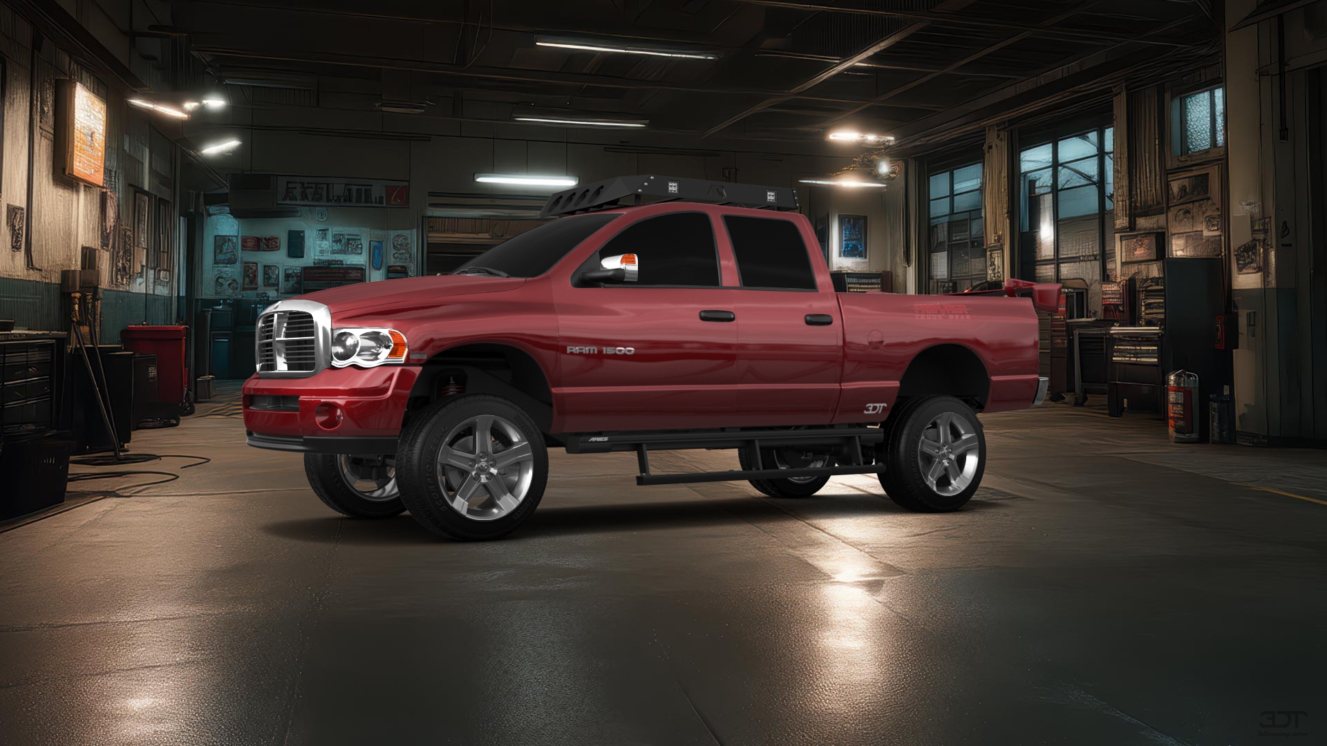 Dodge Ram 1500 6.4 ft box 4 Door pickup truck 2002 tuning