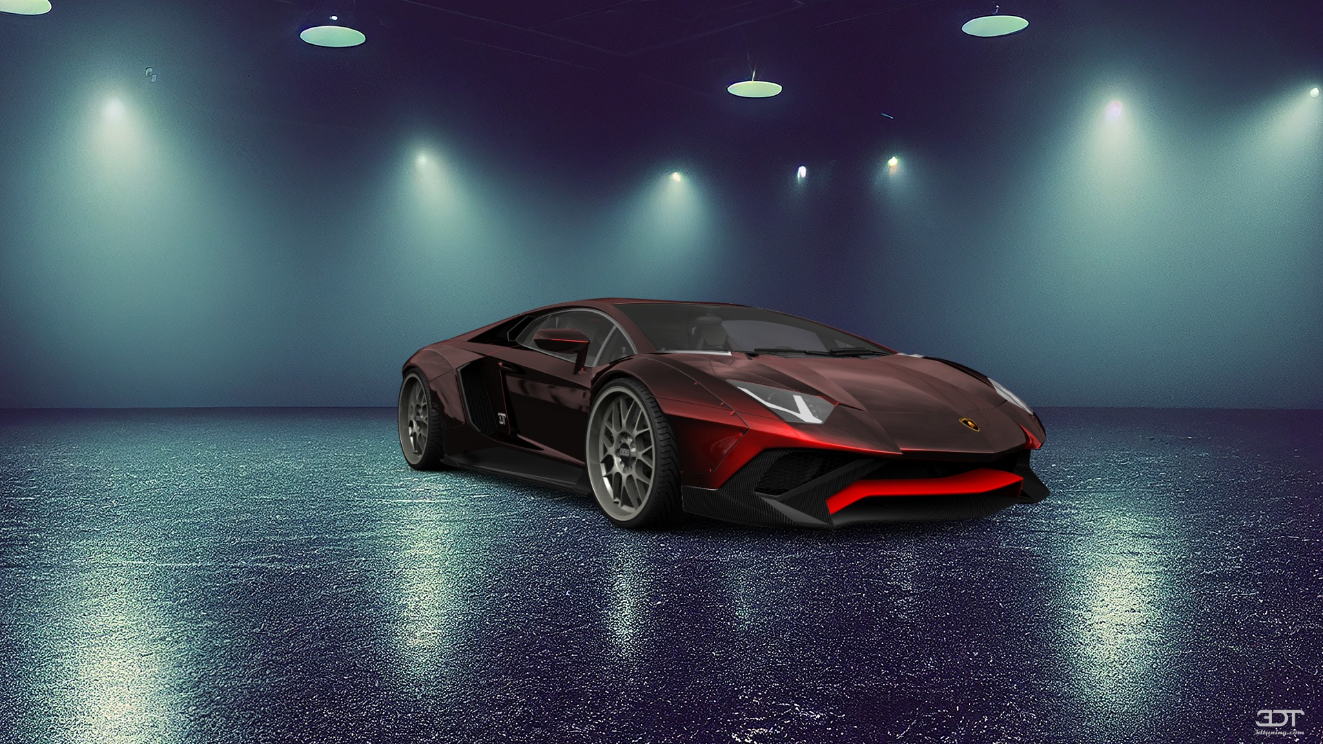 Lamborghini Aventador 2 Door Coupe 2012 tuning