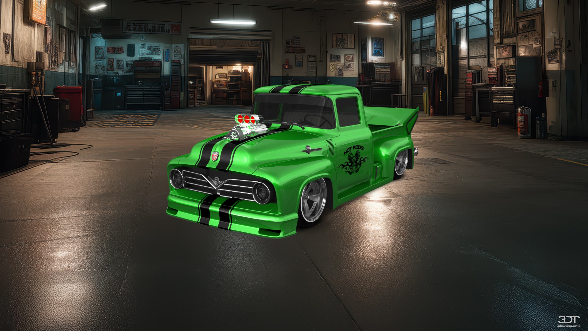 Ford F-100 2 Door truck 1956