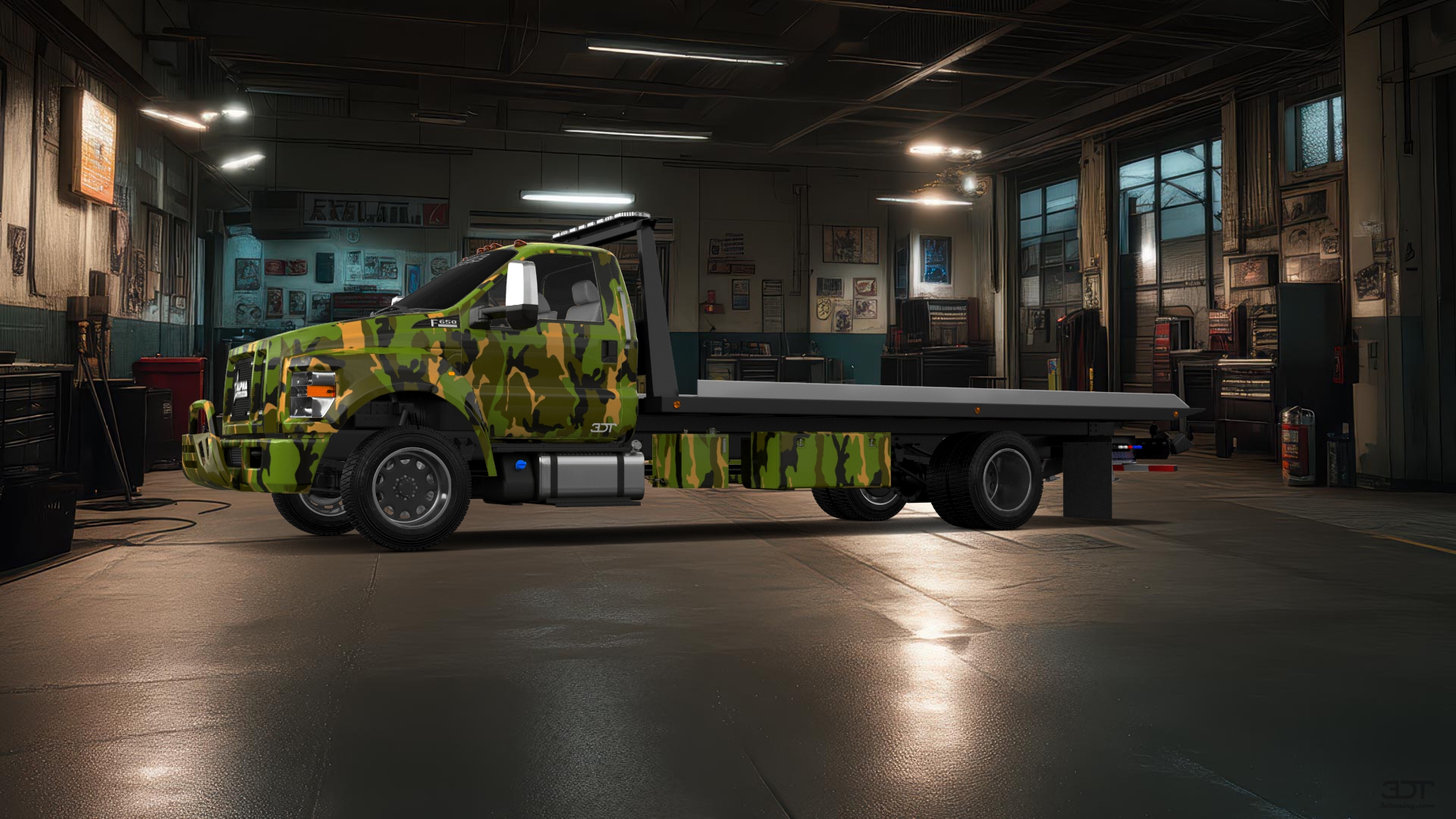 Ford F-650 Tow Truck Pickup 2016 tuning