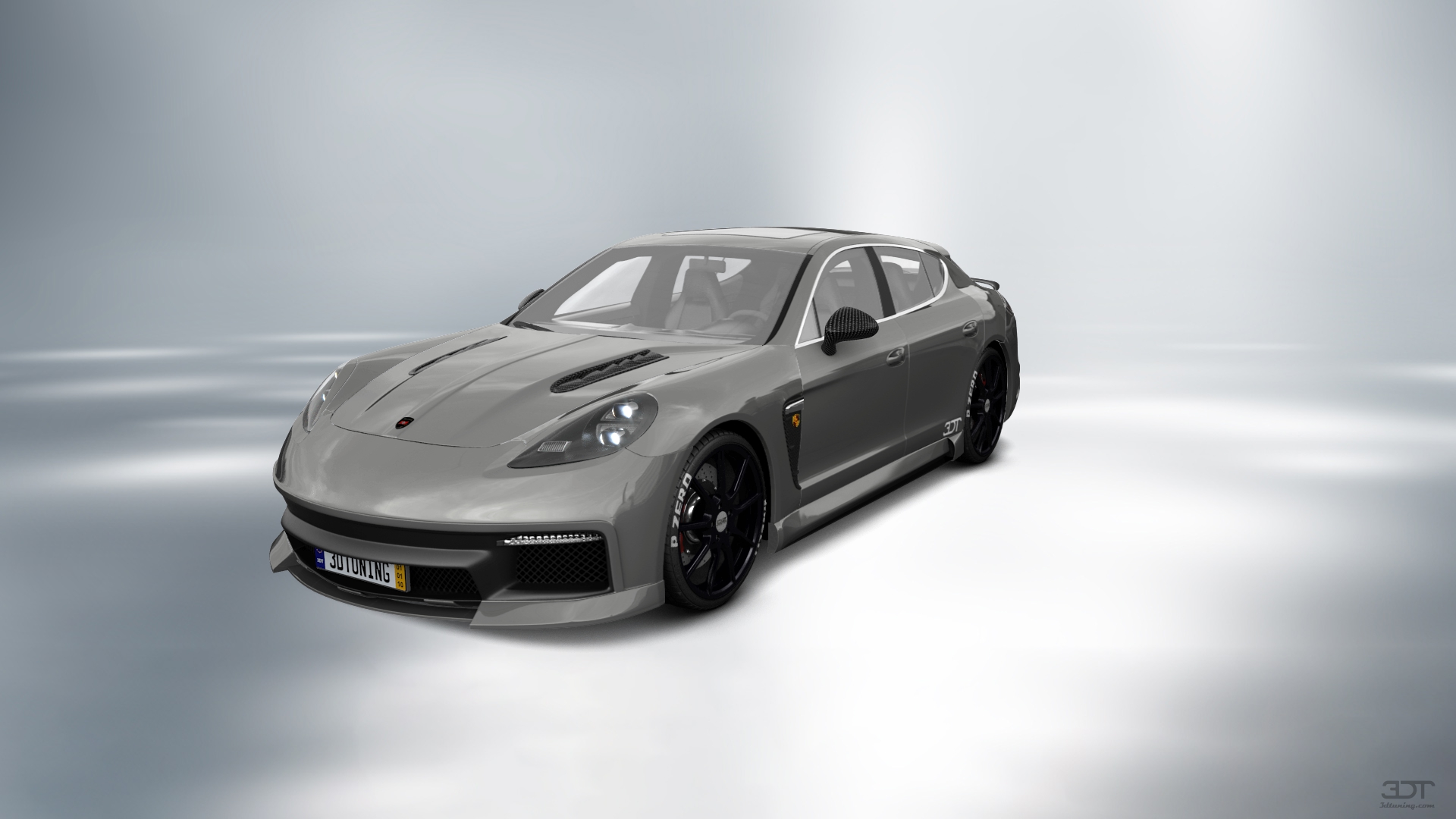 Porsche Panamera 4 door fastback saloon 2011