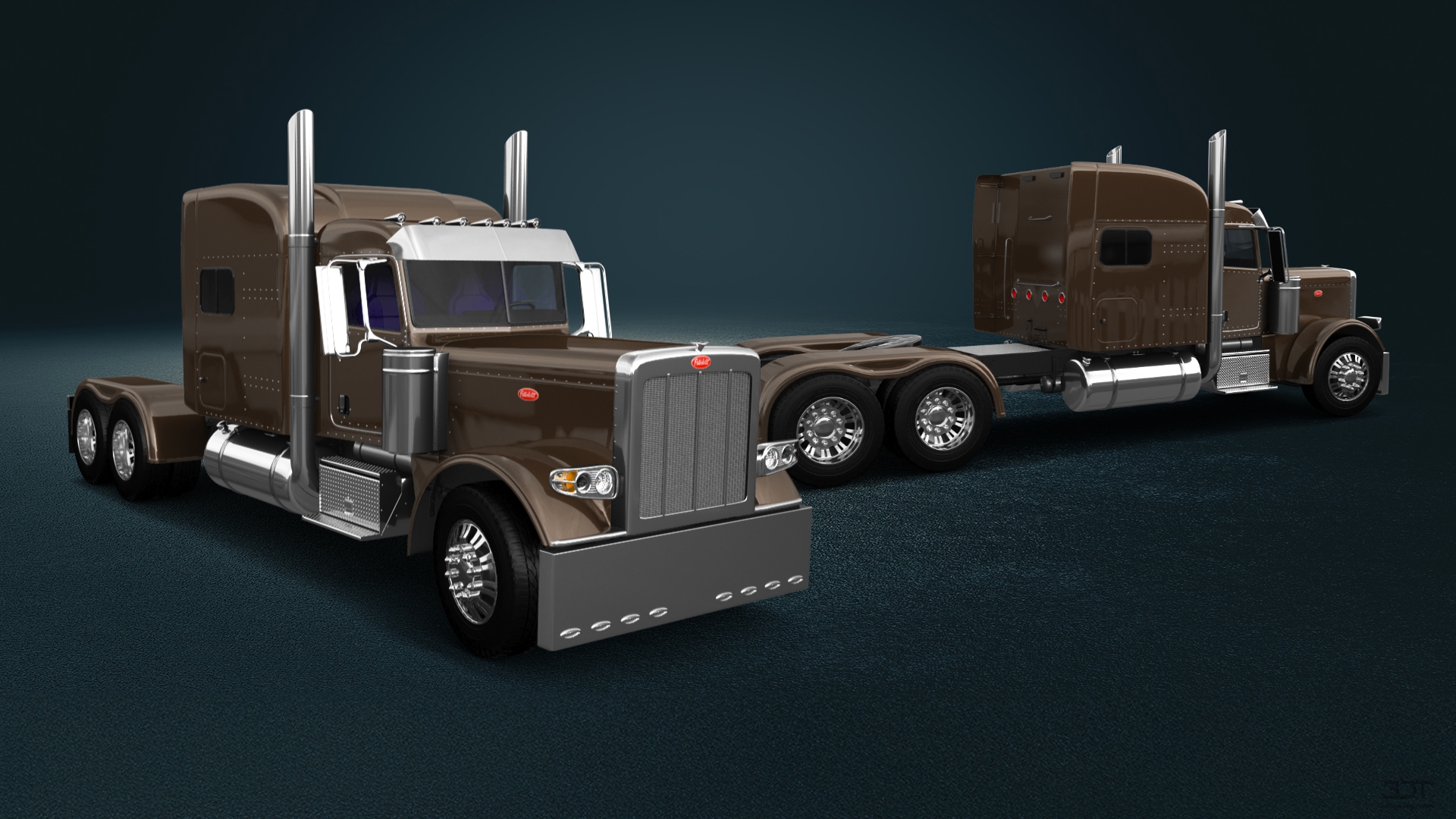 Peterbilt 389 Sleeper Cab Truck 2016