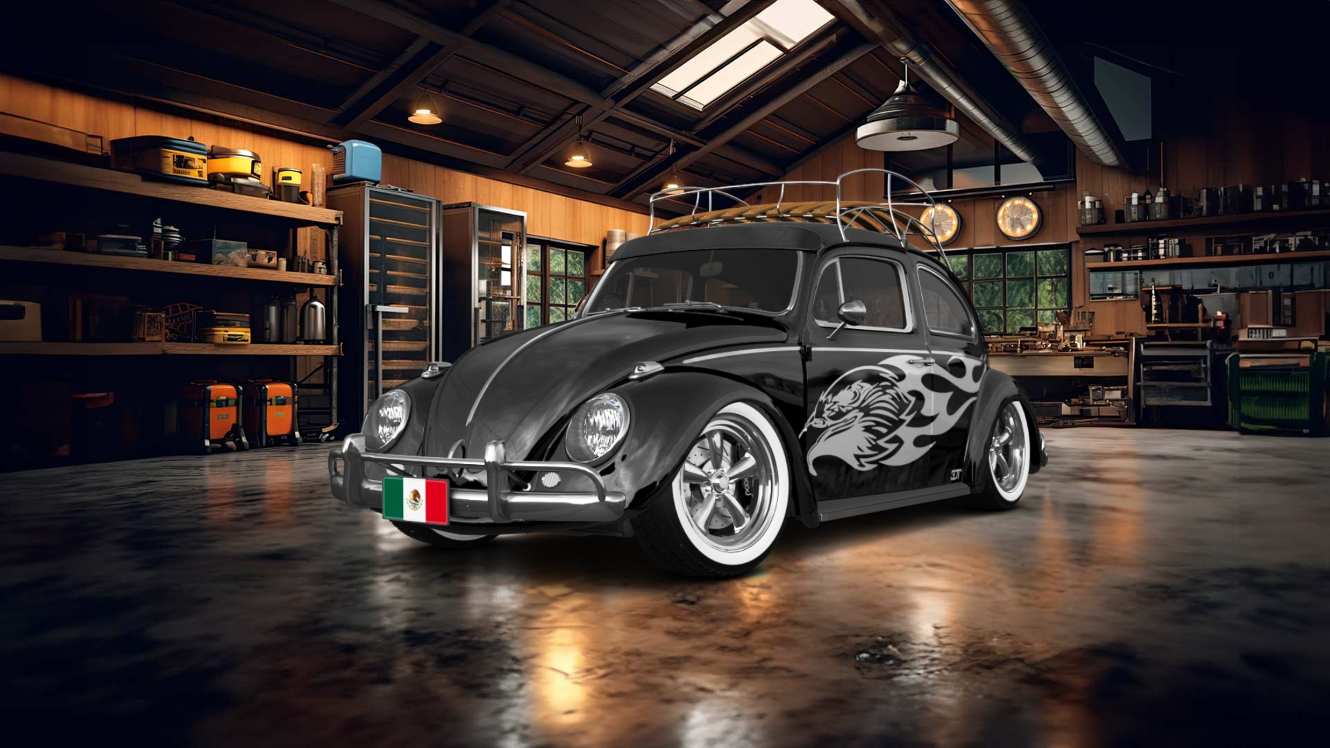 Volkswagen Beetle Saloon 1964 tuning