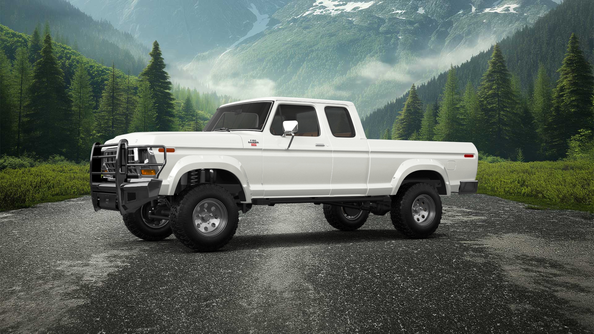 Ford F-150 SuperCab 2 Door pickup truck 1978 tuning