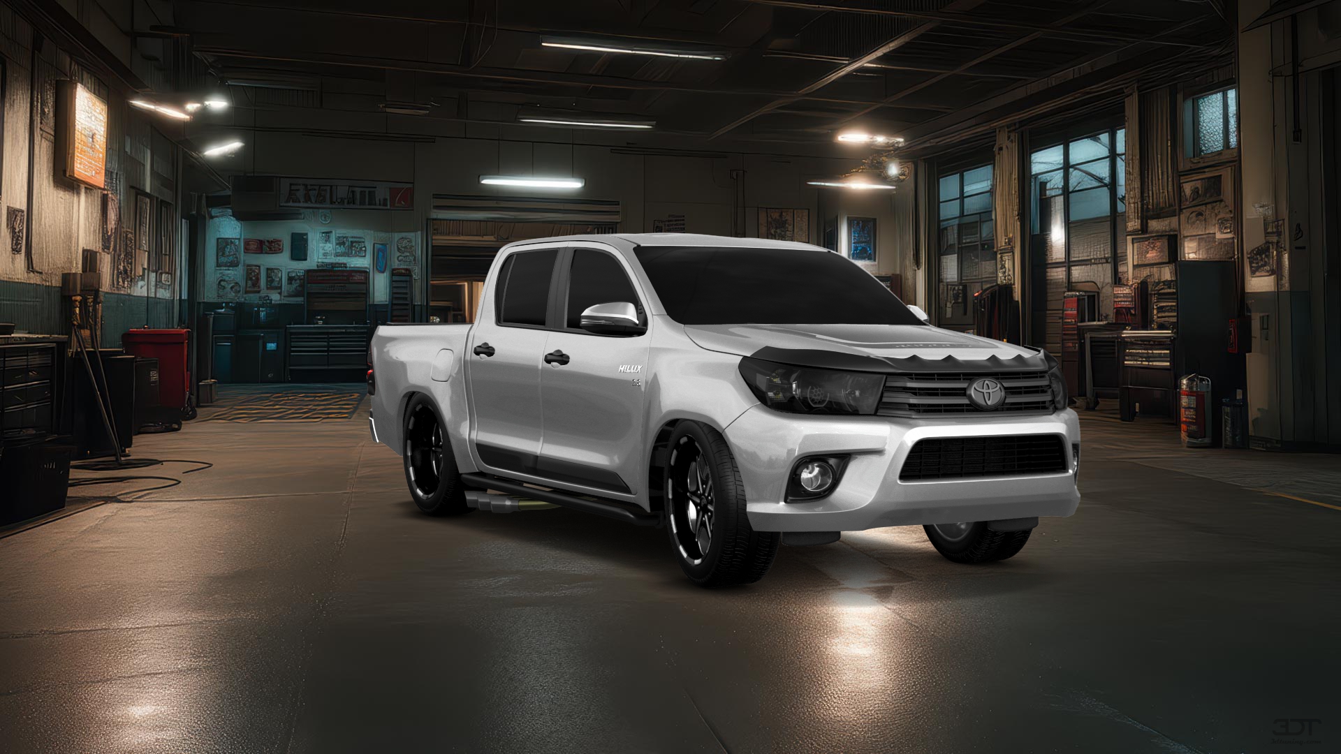 Toyota Hilux Double Cab 4 Door pickup truck 2015 tuning
