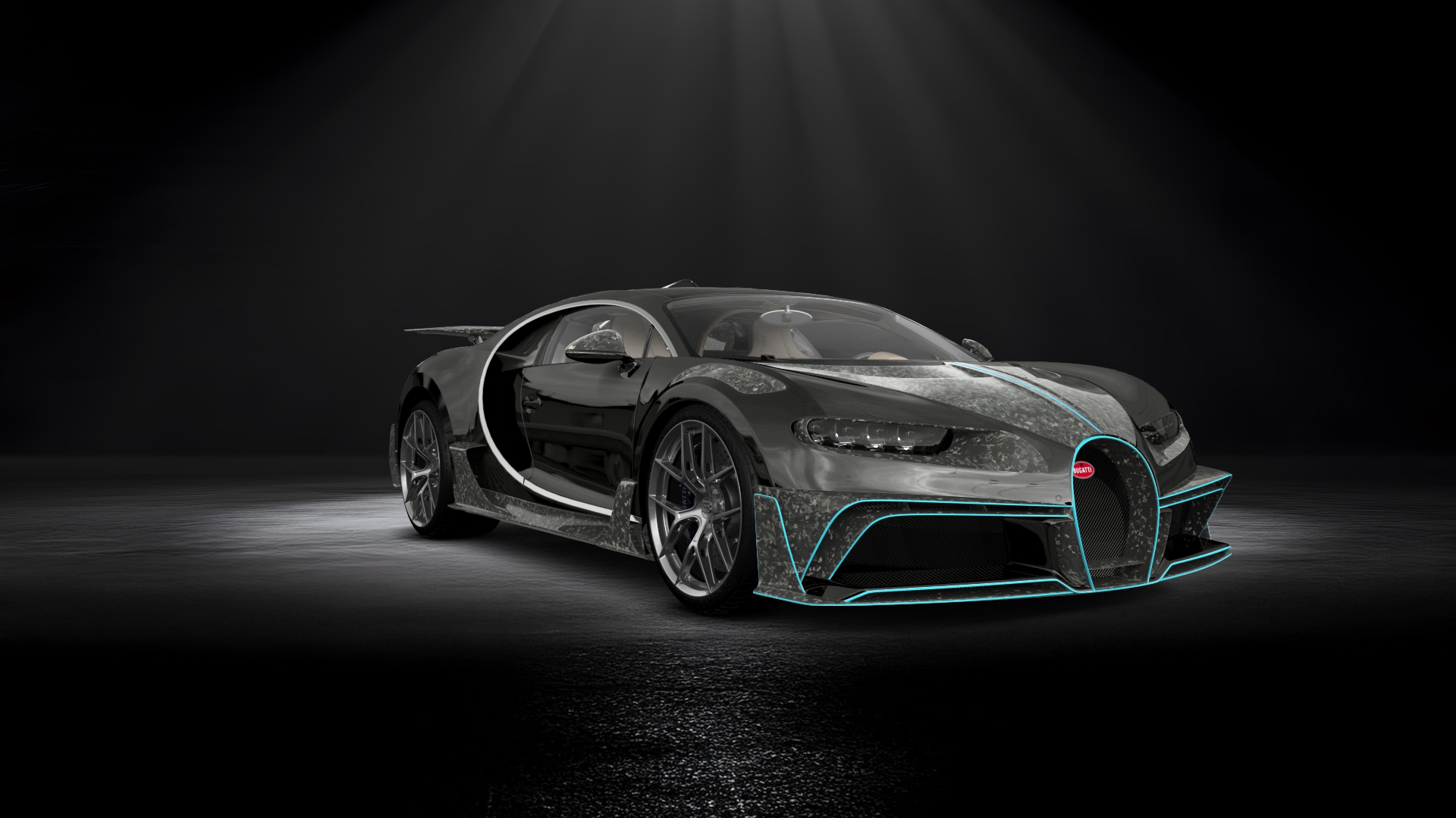 Bugatti Chiron 2 Door Coupe 2016