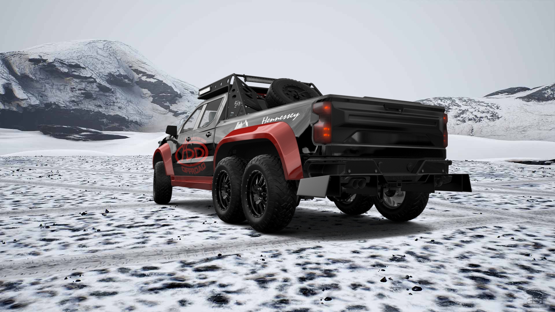 Chevrolet Silverado Hennessey Goliath 6X6 Truck 2020
