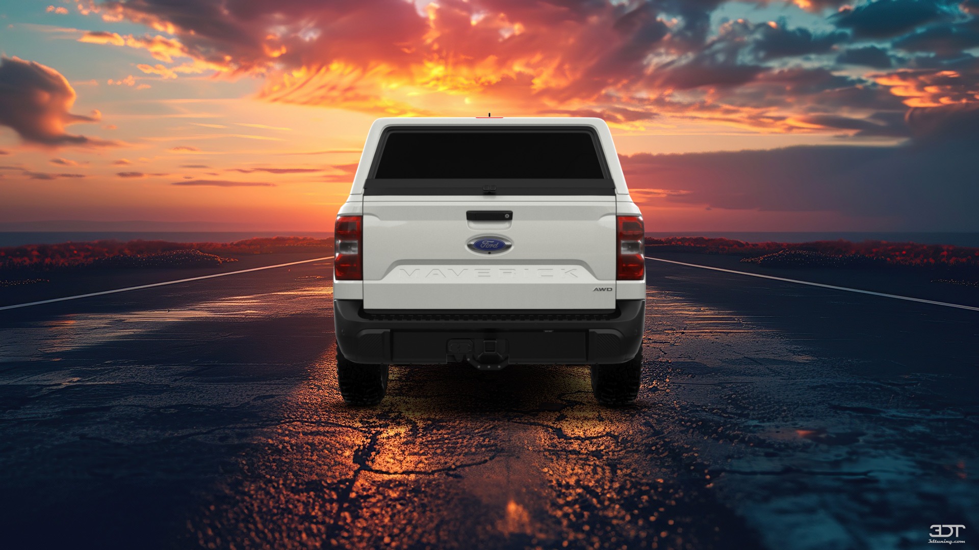 Ford Maverick 4 Door pickup truck 2022 tuning