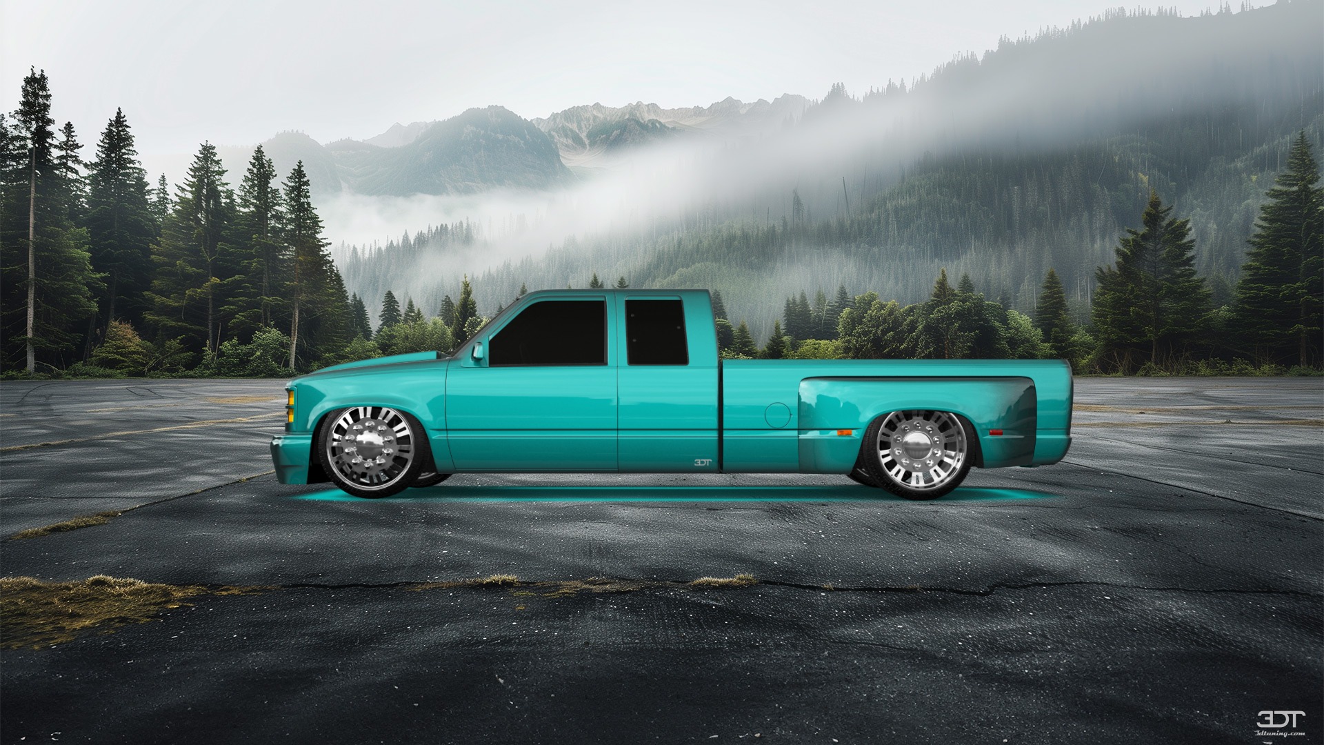 Chevrolet K3500 Extended Cab Pickup Truck 1988