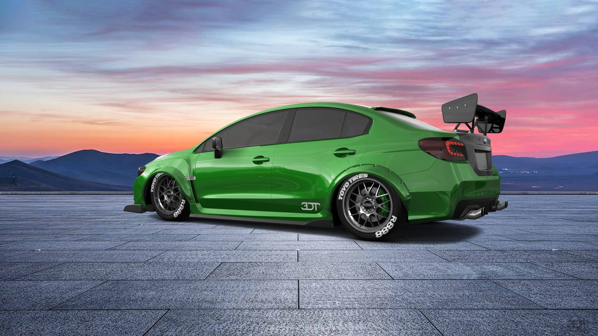 Subaru Impreza WRX STI 4 Door Saloon 2015 tuning