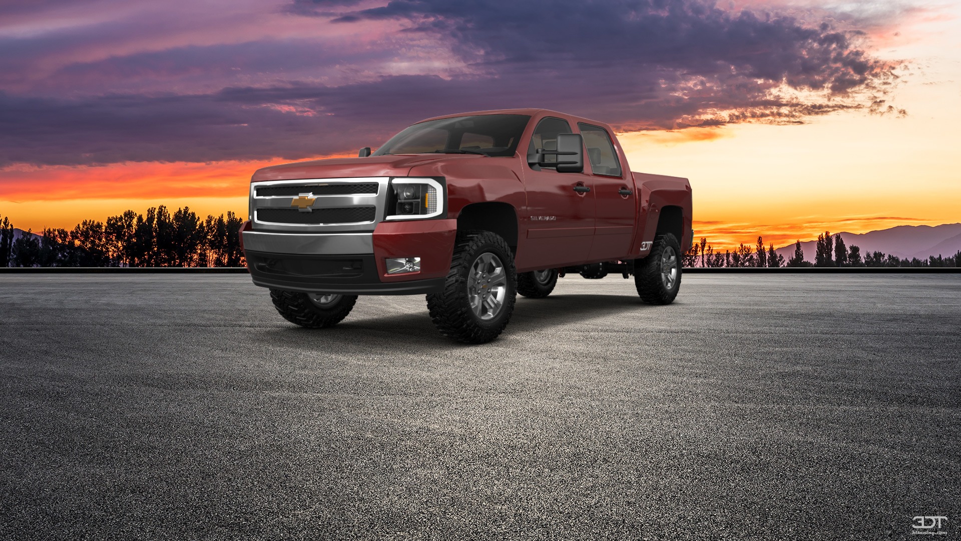 Chevrolet Silverado 1500 Crew Cab 4 Door pickup truck 2007