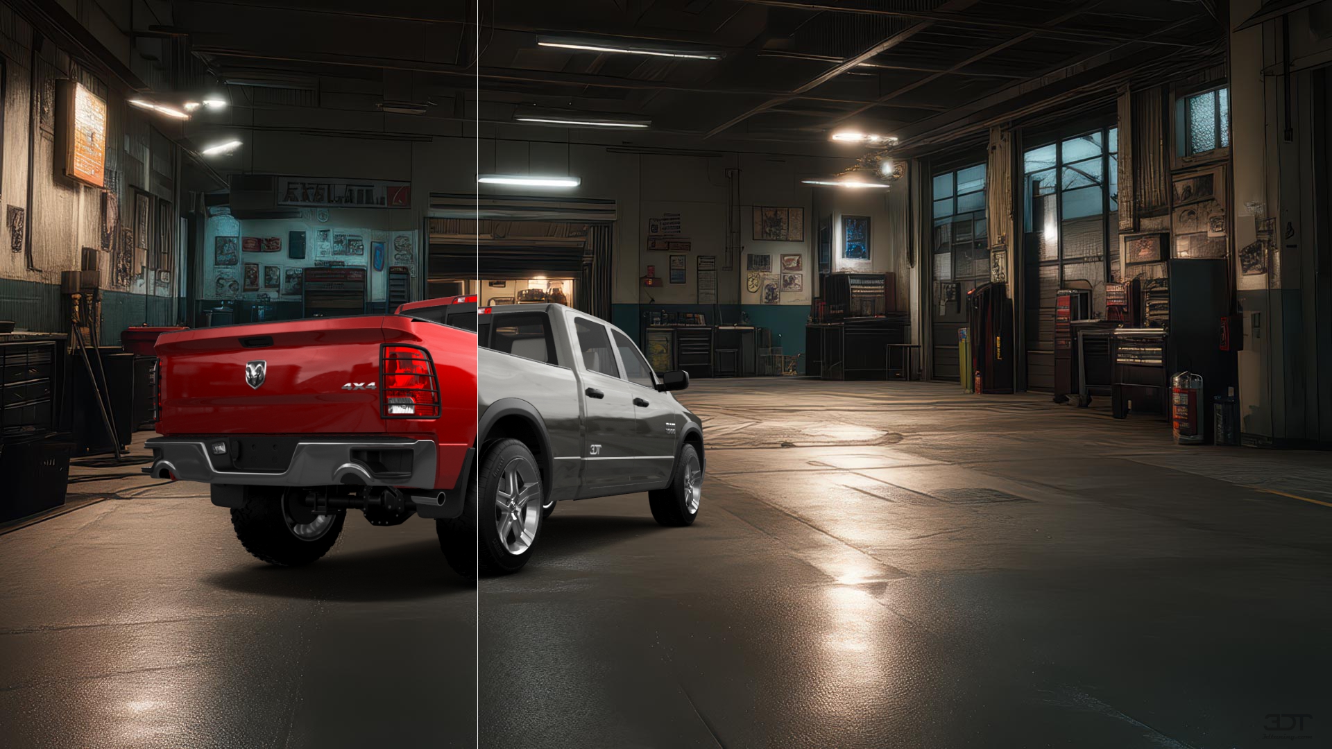Dodge Ram 1500 Crew Cab 6.4 ft box 4 Door pickup truck 2009 Images