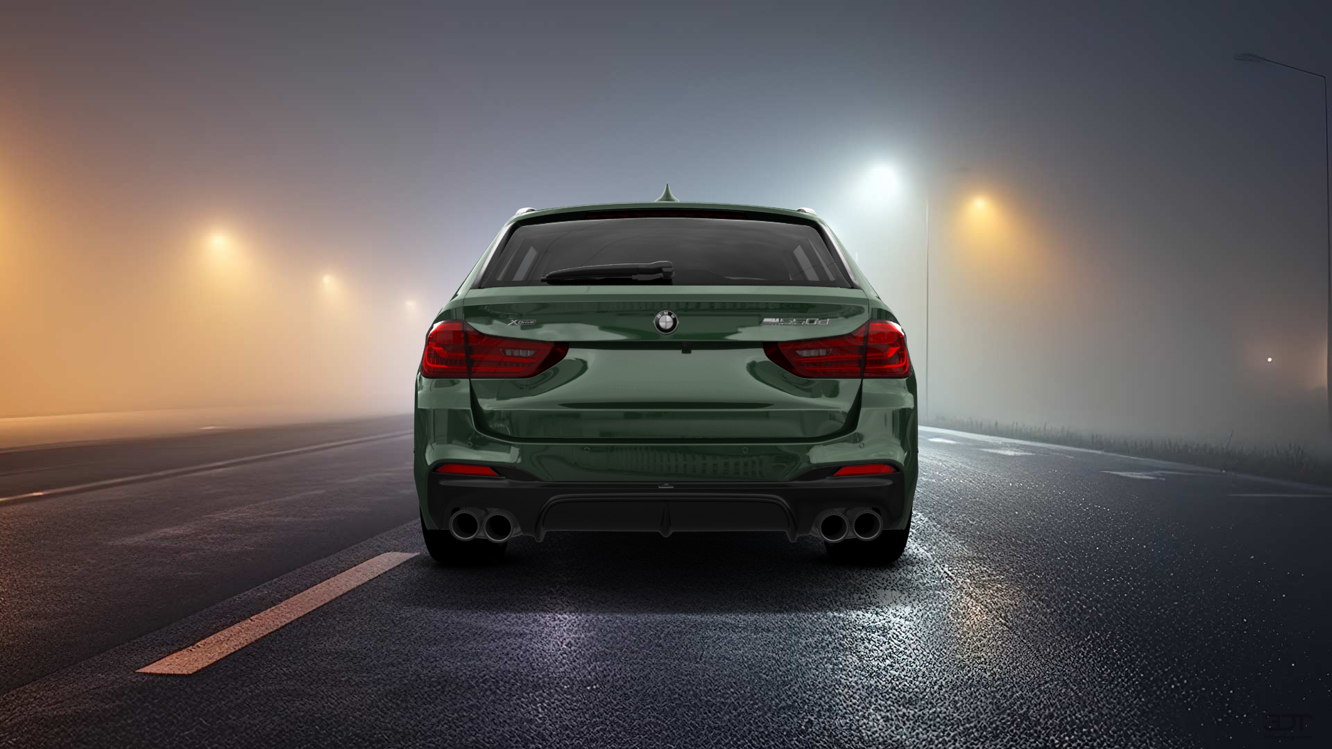 BMW 5 Series 5 door Wagon 2018 Изображения