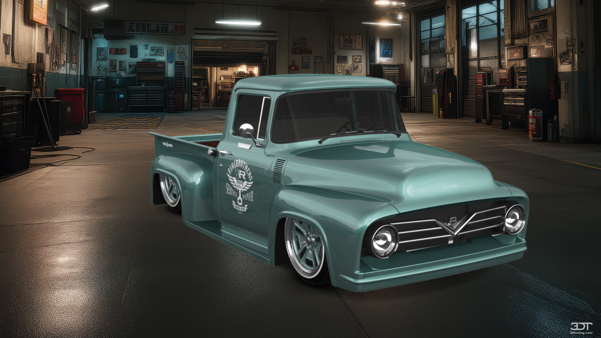 Ford F-100 2 Door truck 1956 tuning