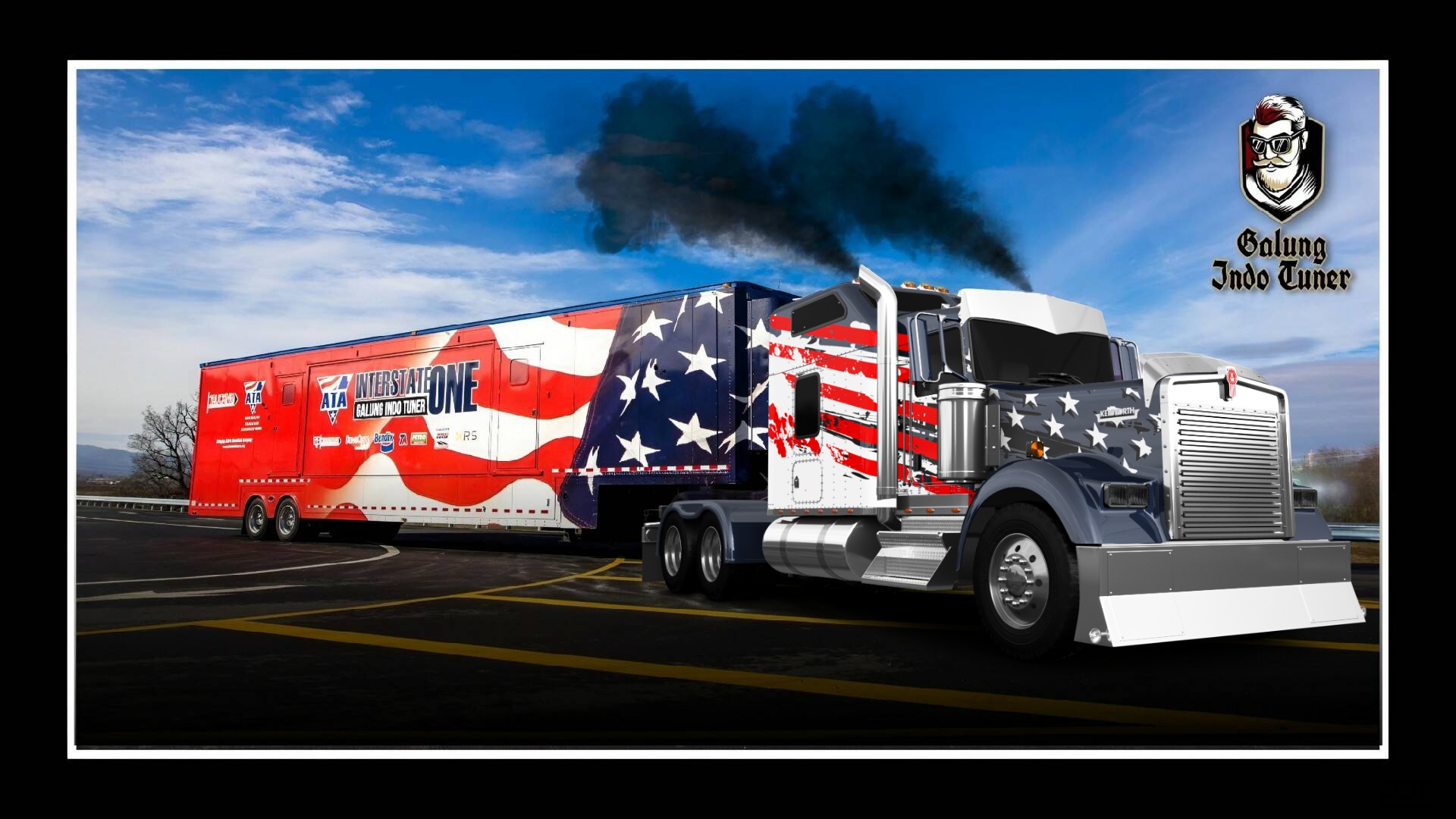 Kenworth W900 Sleeper Cab Truck 2015 Images