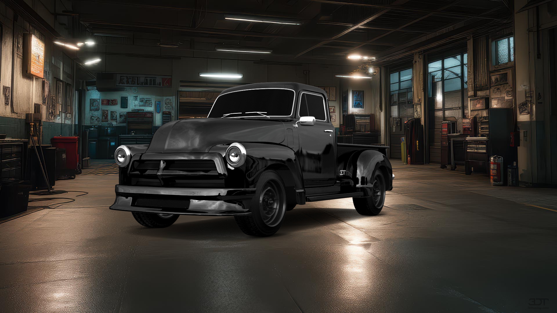 Chevrolet 3100 2 Door pickup truck 1954 tuning