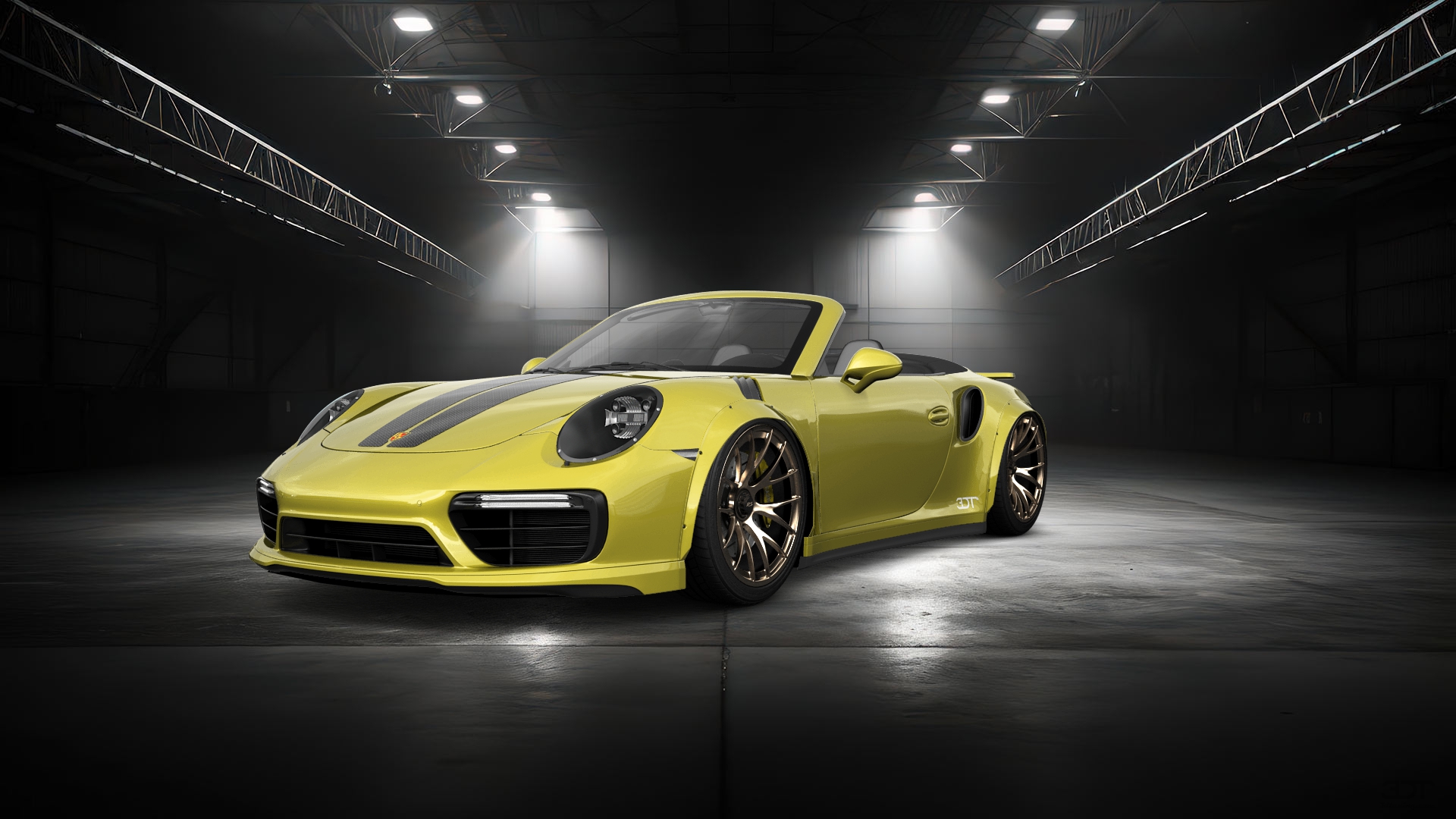 Porsche 911 Turbo S 2 Door Convertible 2014 tuning
