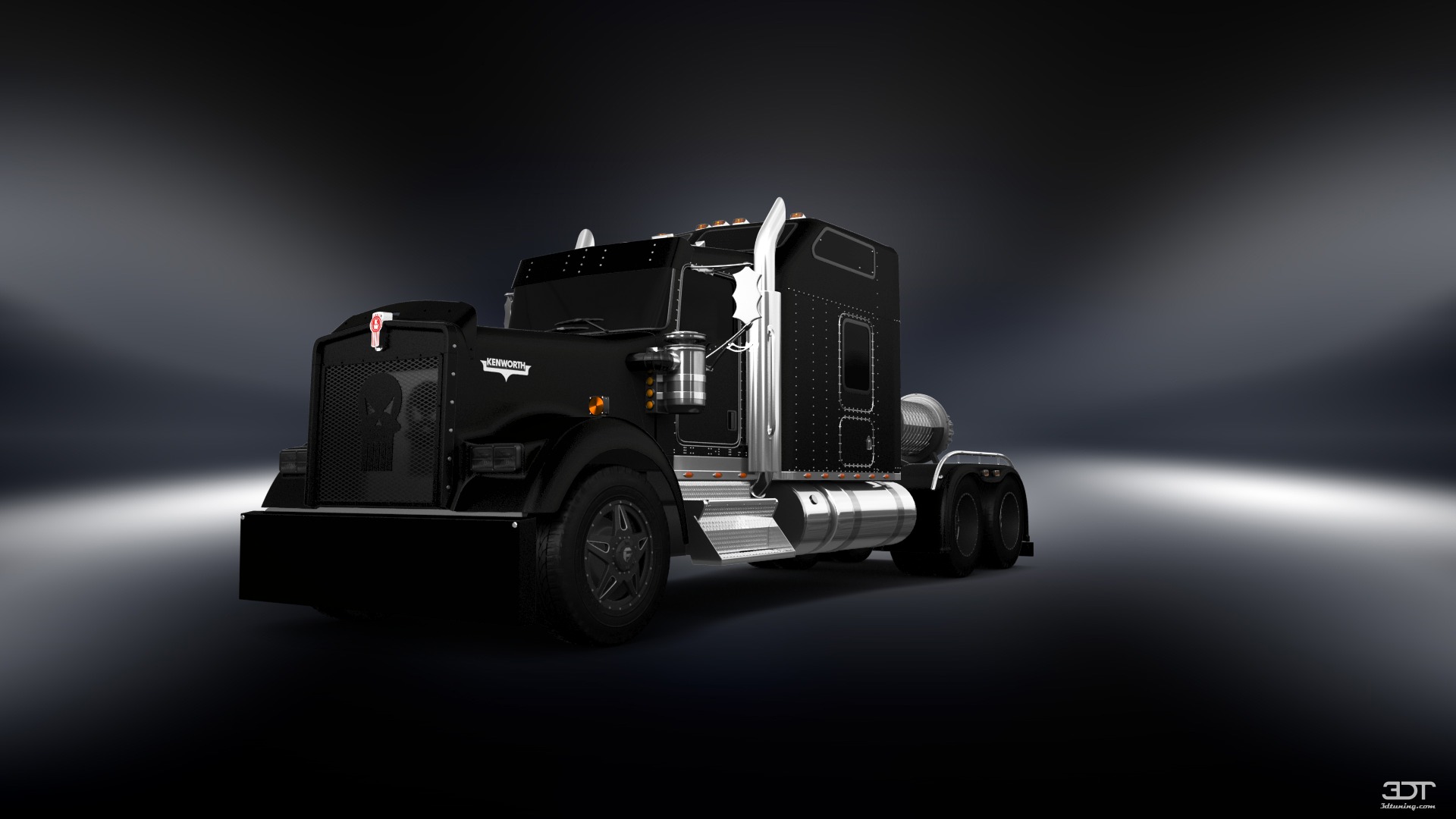 Kenworth W900 Sleeper Cab Truck 2015 tuning