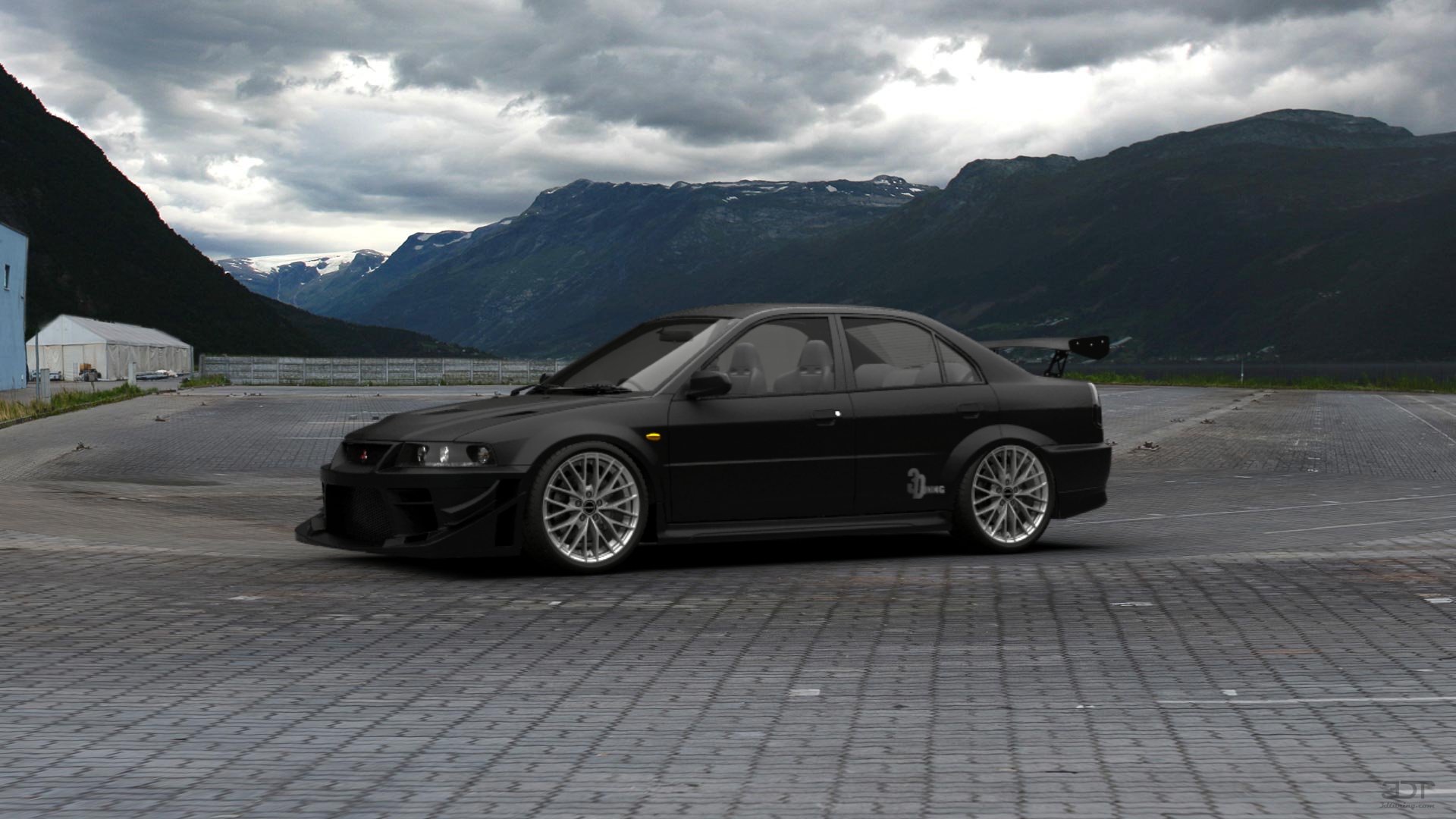Mitsubishi Lancer Evo VI Sedan 1999 Bilder