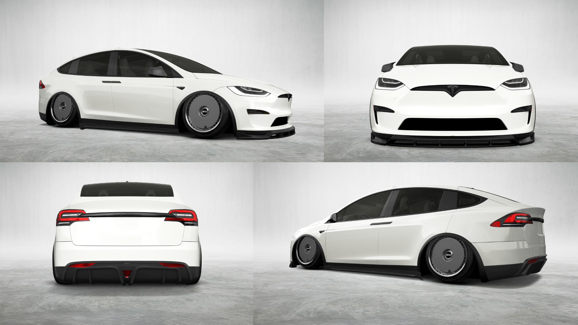 Tesla Model X 5 Door SUV 2024 tuning