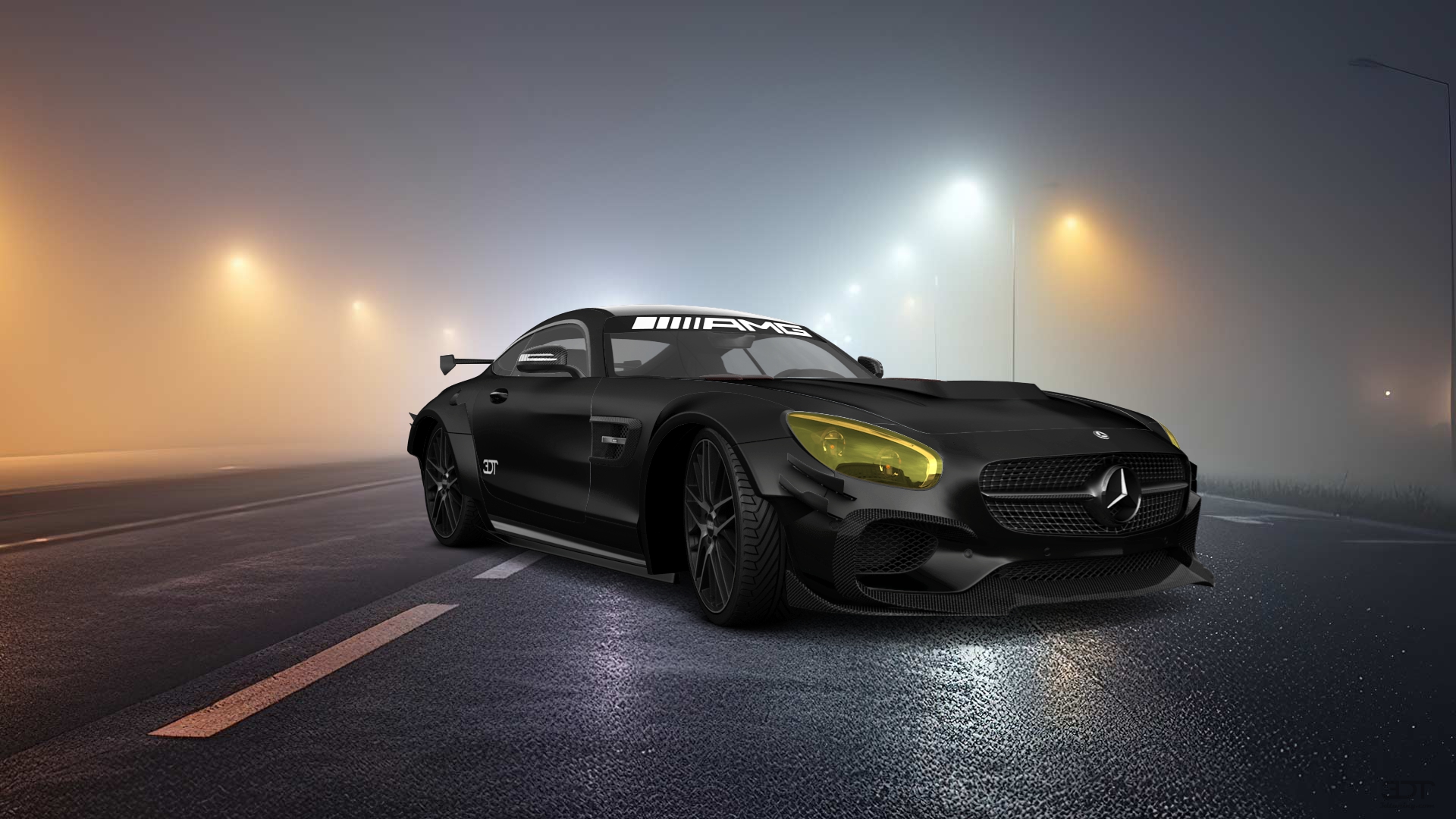 Mercedes AMG GT 2 door fastback coupe 2016