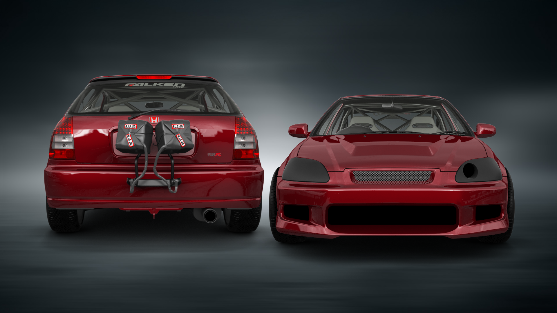 Honda Civic 3 Door Hatchback 1997 Images