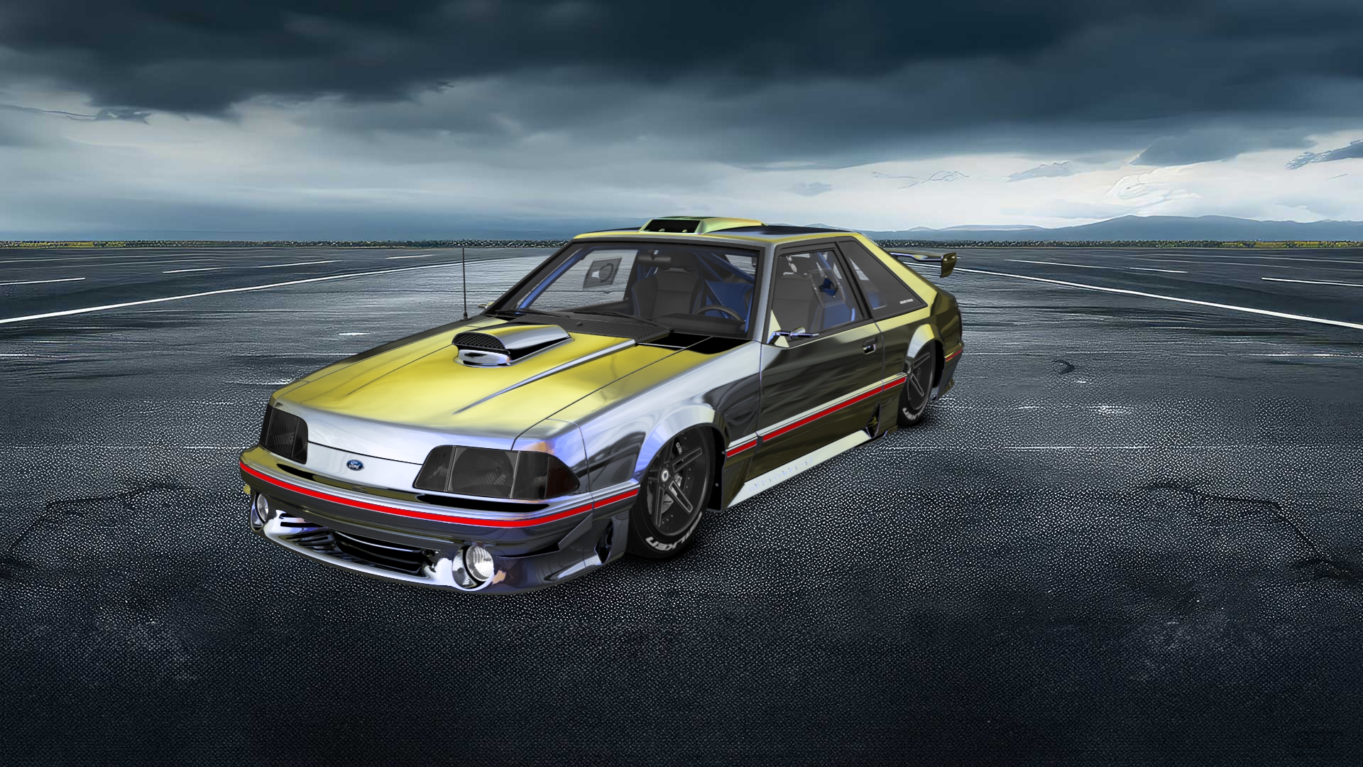 Ford Mustang 3 Door Hatchback 1988