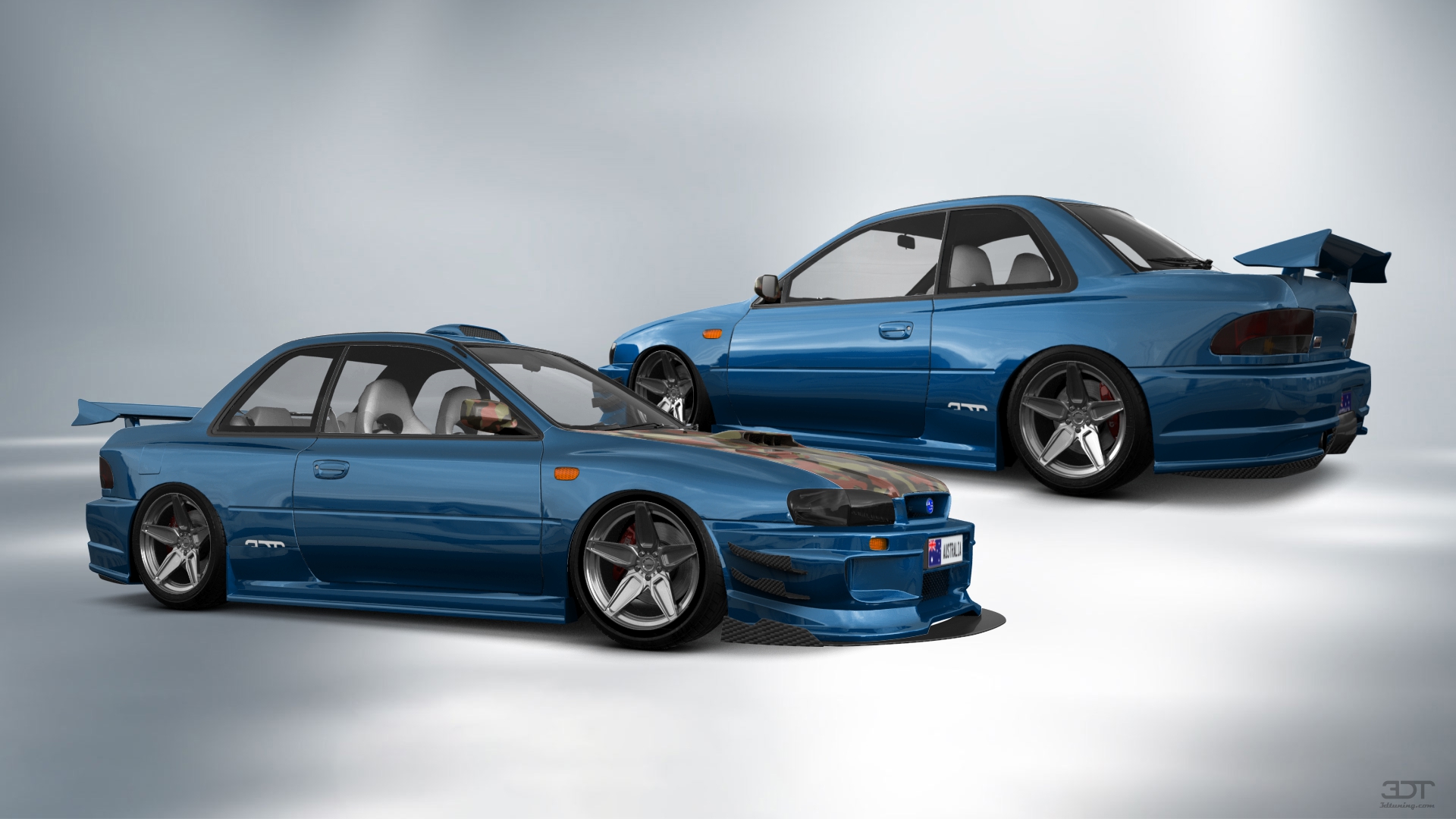 Subaru Impreza WRX STI 22B 2 Door Coupe 2000 tuning
