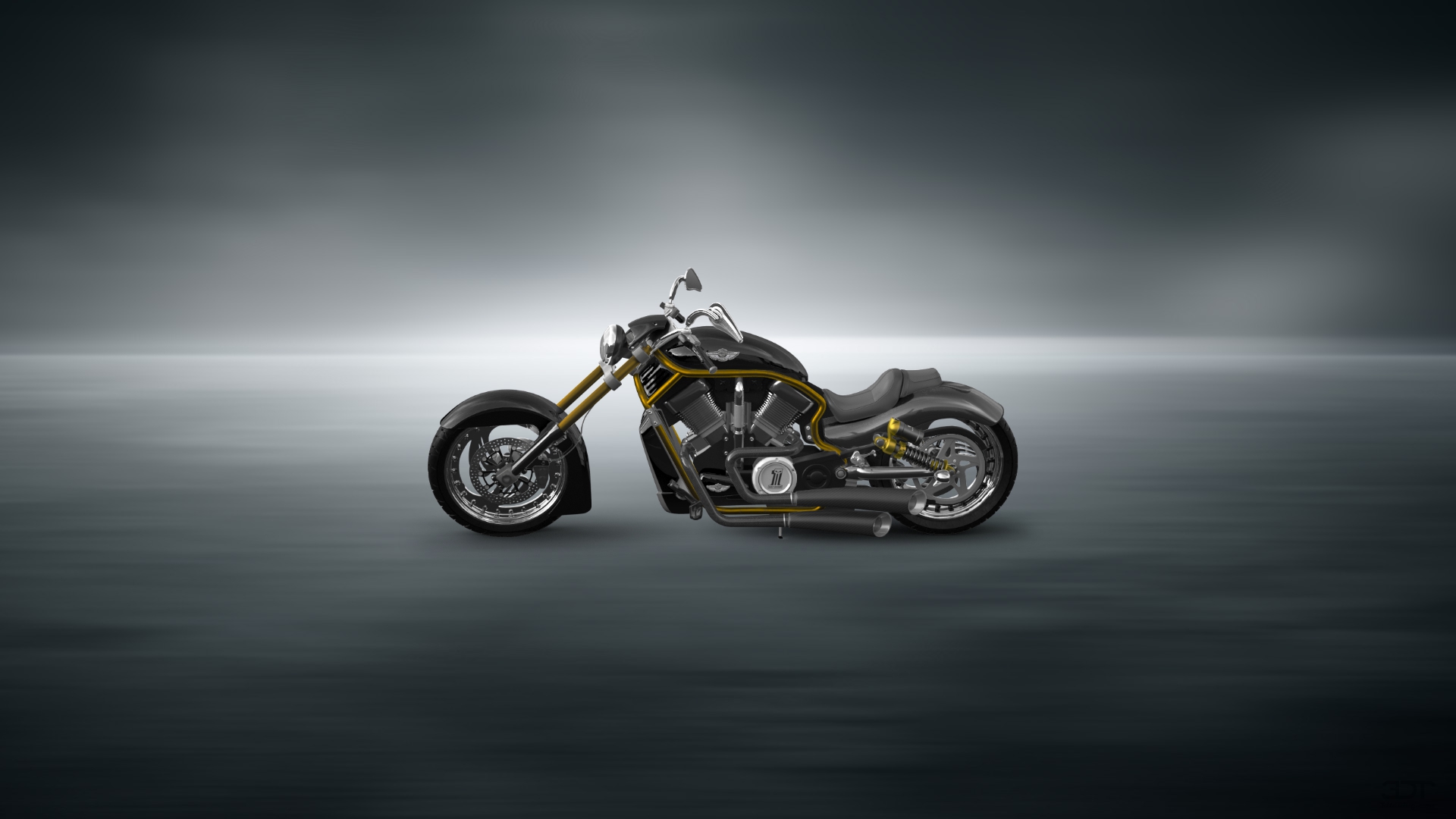 Harley-Davidson Custom Chopper Cruiser 2011