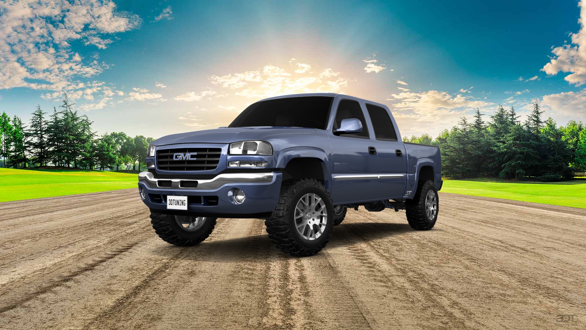 GMC Sierra 1500 Crew Cab Pickup Truck 2000