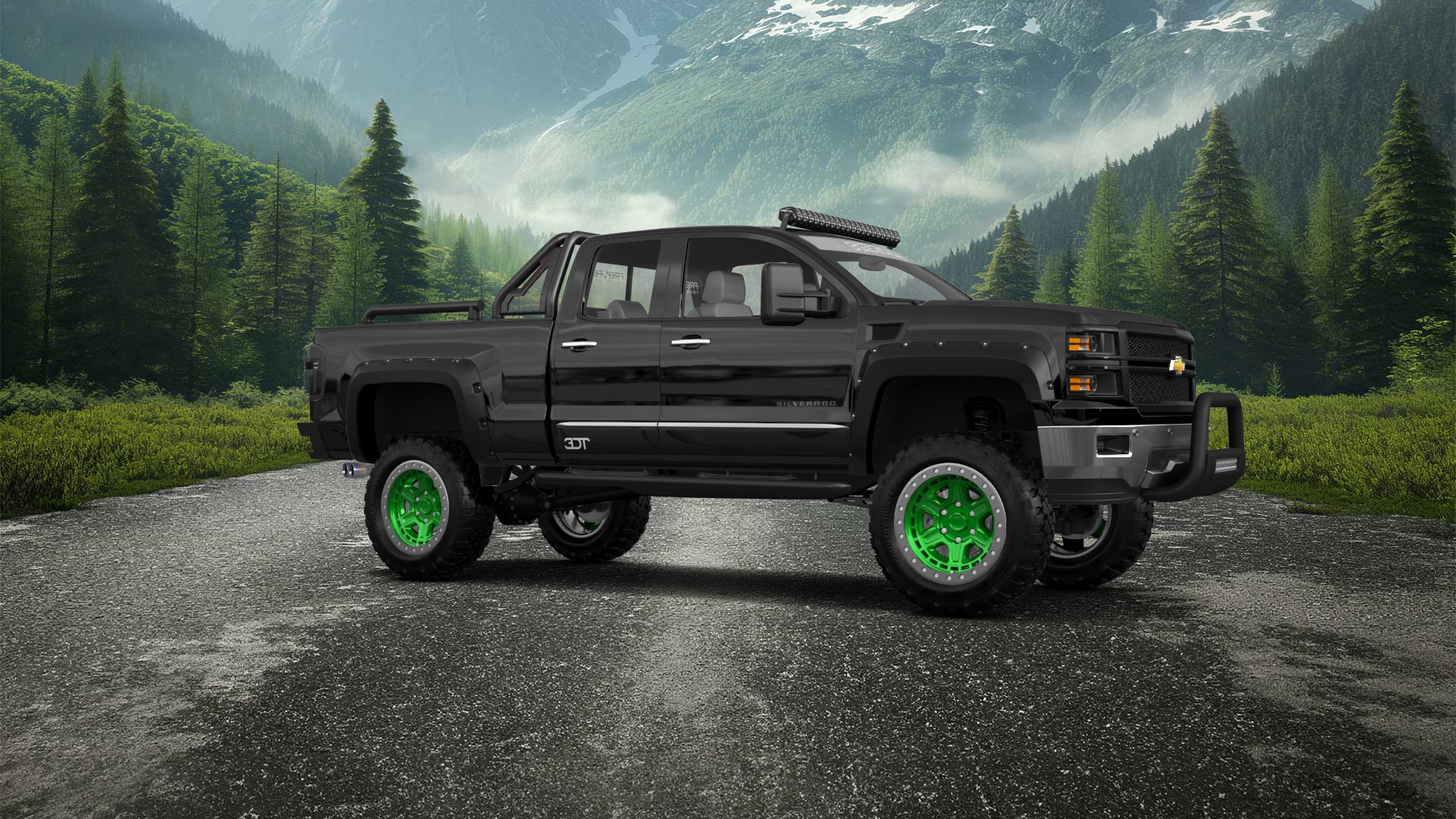 Chevrolet Silverado 1500 6.5 ft box 4 Door pickup truck 2014