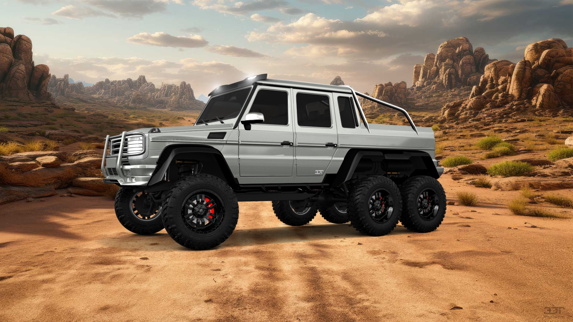 Mercedes G 63 AMG 6x6 4 Door pickup truck 2013