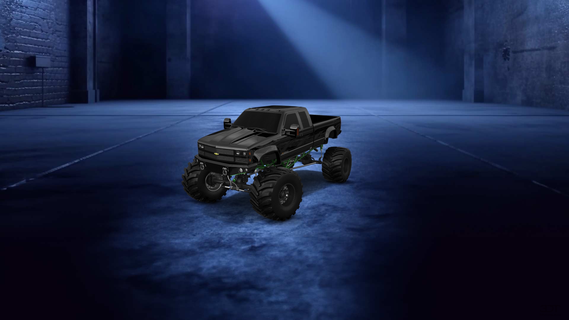 Chevrolet K3500 Extended Cab Pickup Truck 1988 tuning