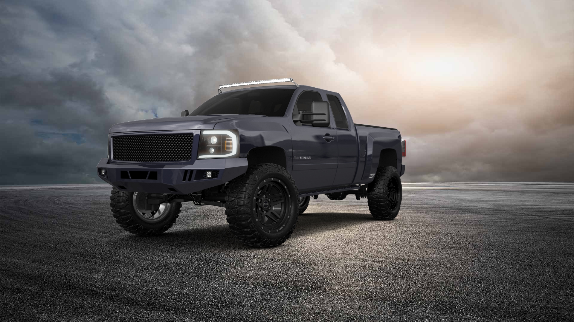 Chevrolet Silverado 1500 6.6 ft box Pickup Truck 2008 tuning