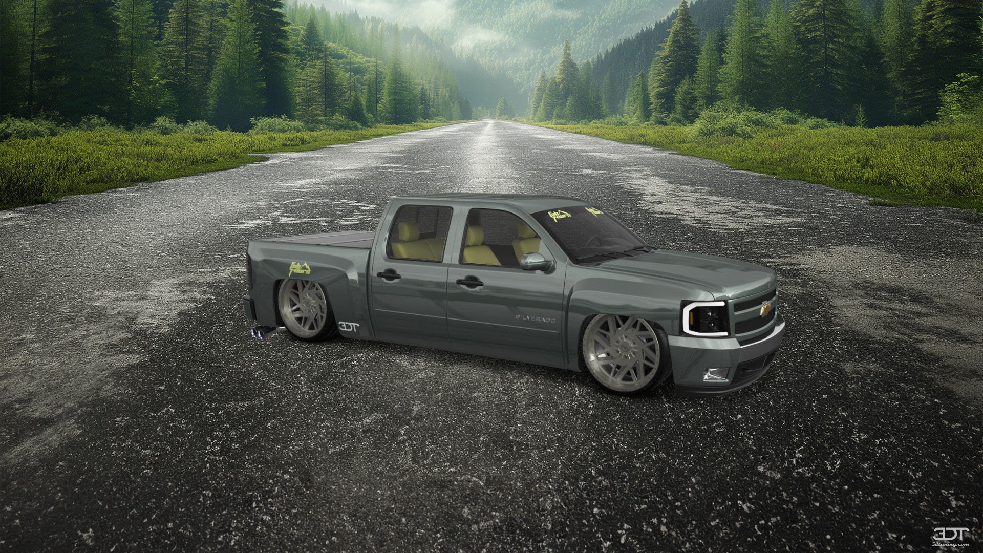 Chevrolet Silverado 1500 Crew Cab 4 Door pickup truck 2007