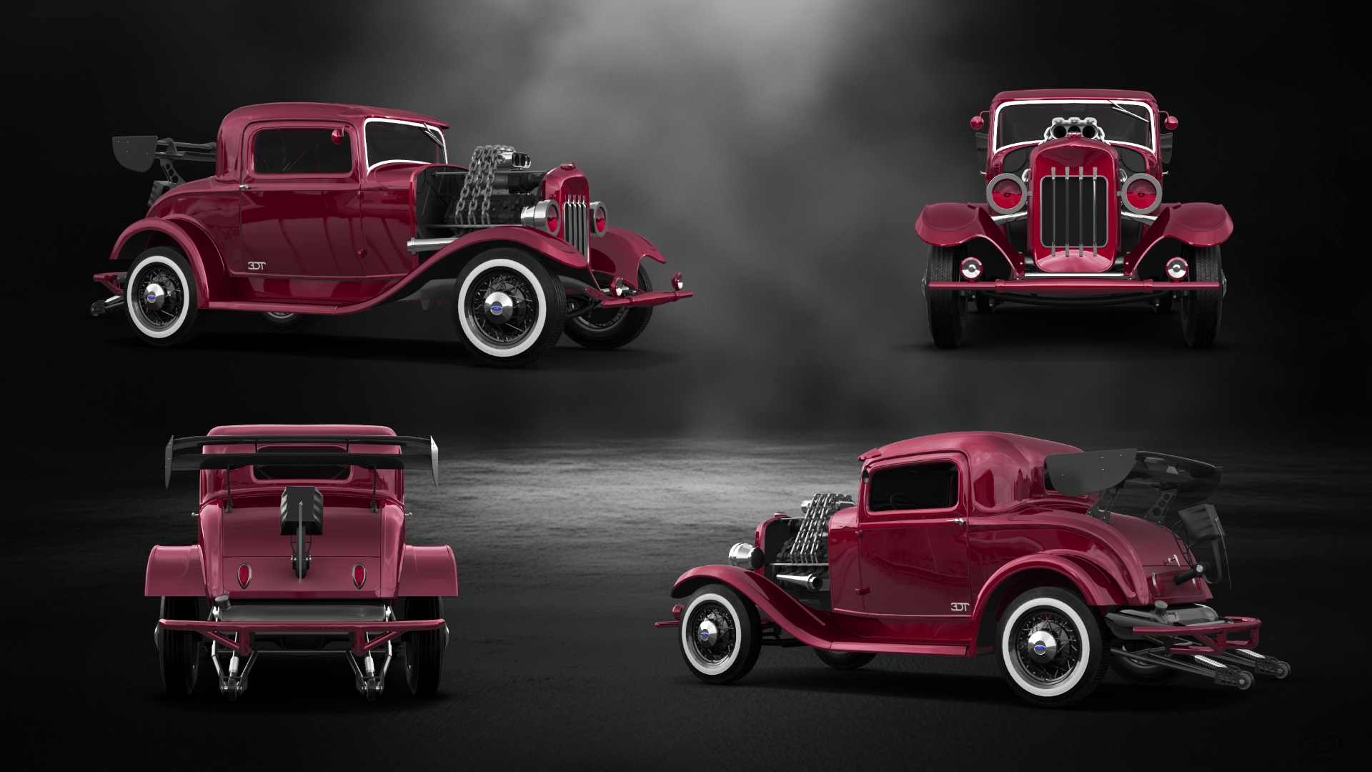Ford Model B Deluxe 2 Door Coupe 1932