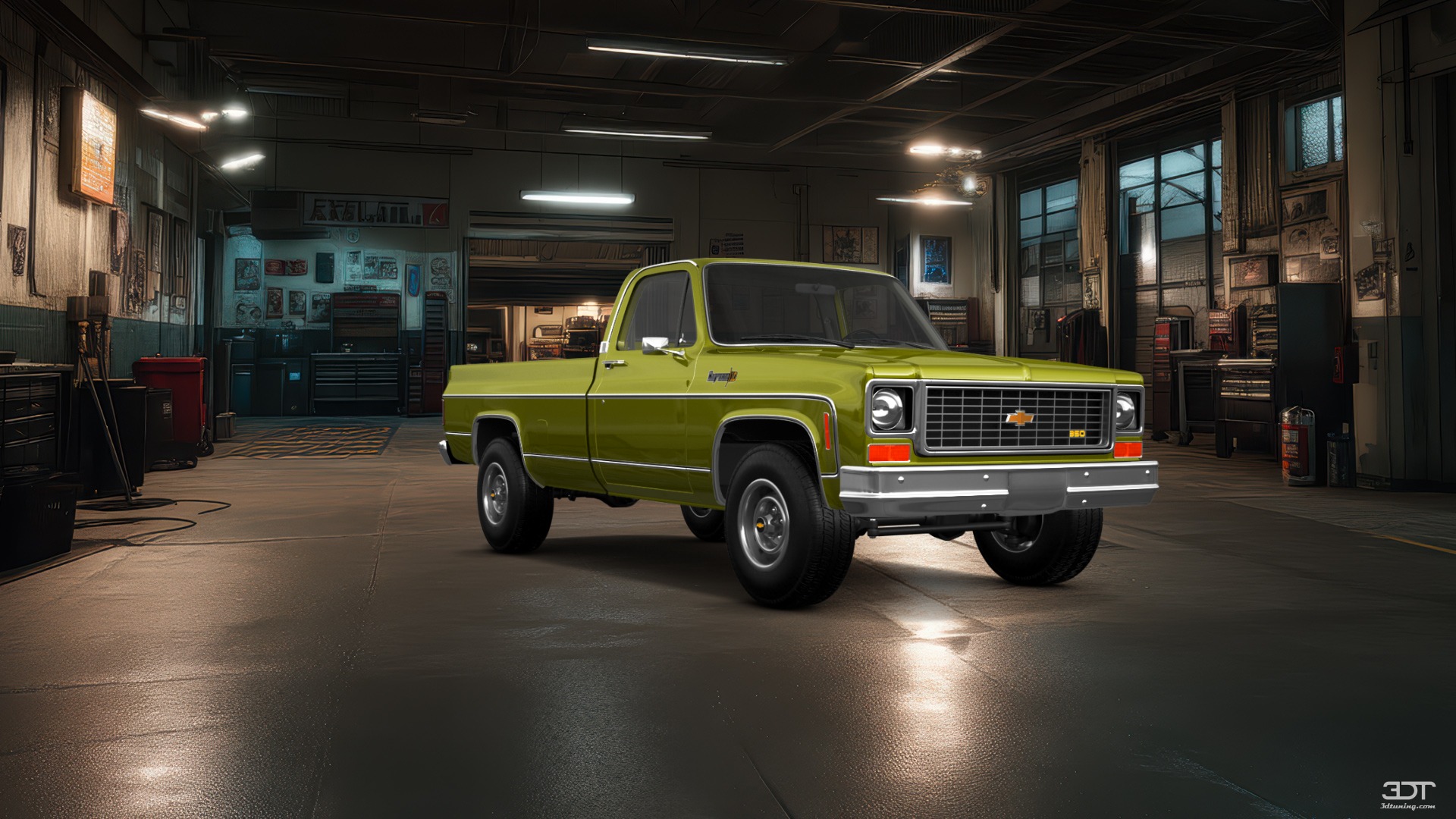 Chevrolet Silverado C-10 2 Door pickup truck 1973 tuning