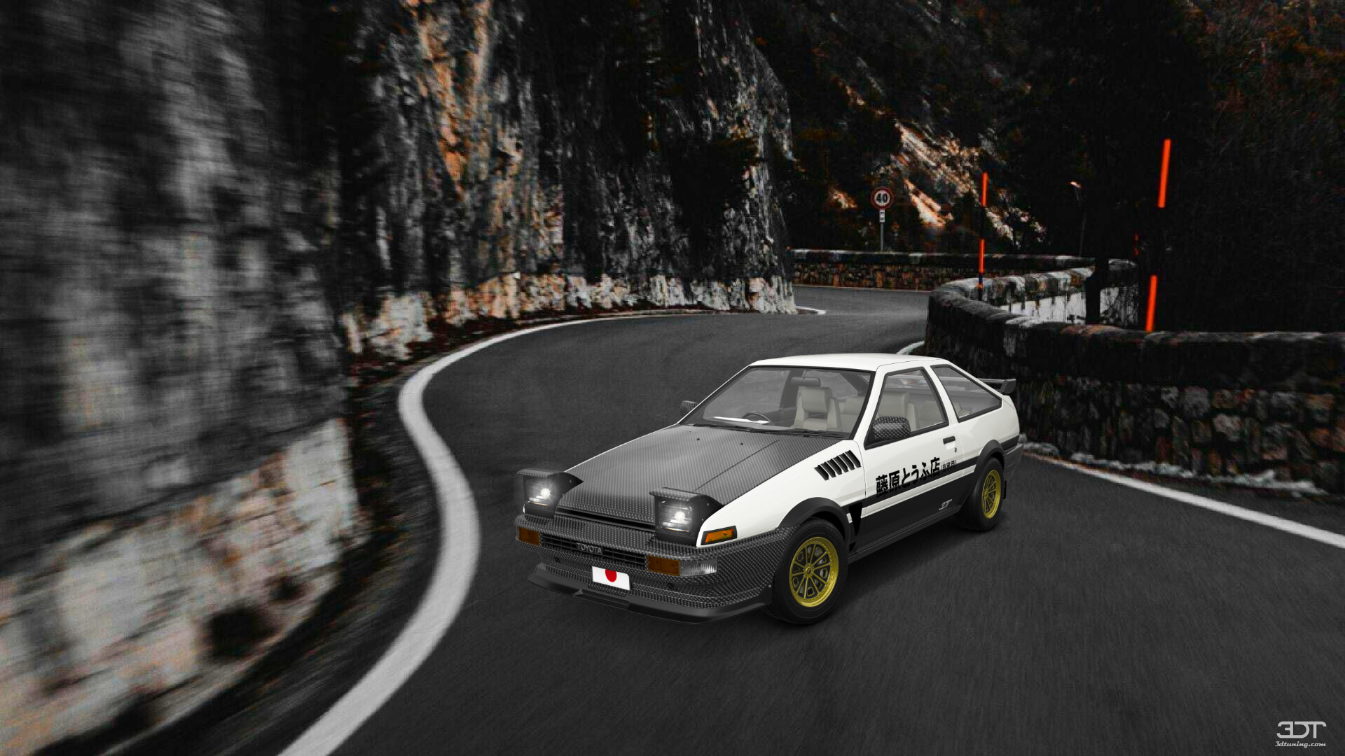 Toyota AE86 3 Door Hatchback 1985 Images