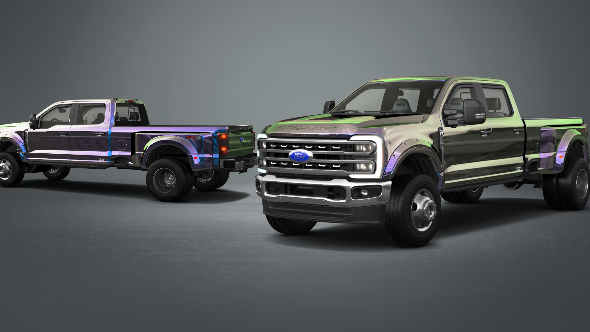 Ford F-350 DRW Crew Cab 4 Door pickup truck 2023 Images
