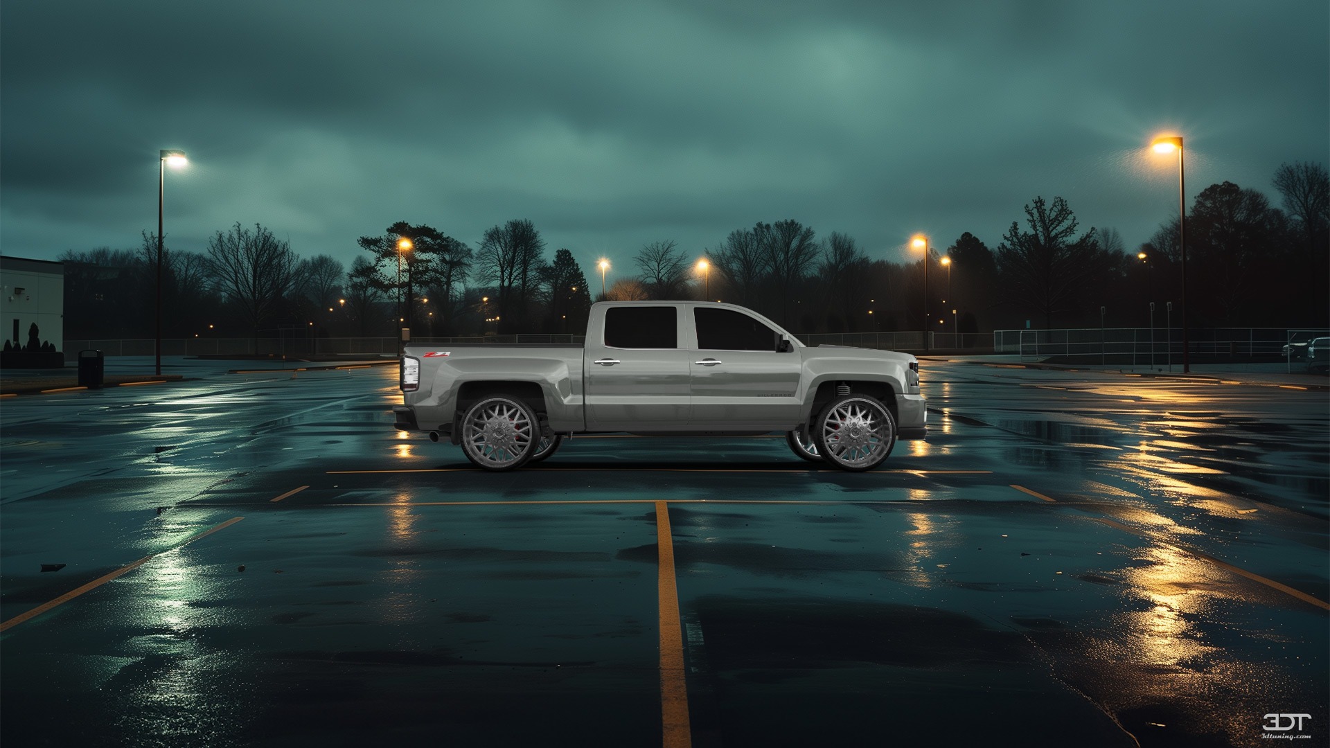 Chevrolet Silverado 1500 4 Door pickup truck 2016 tuning