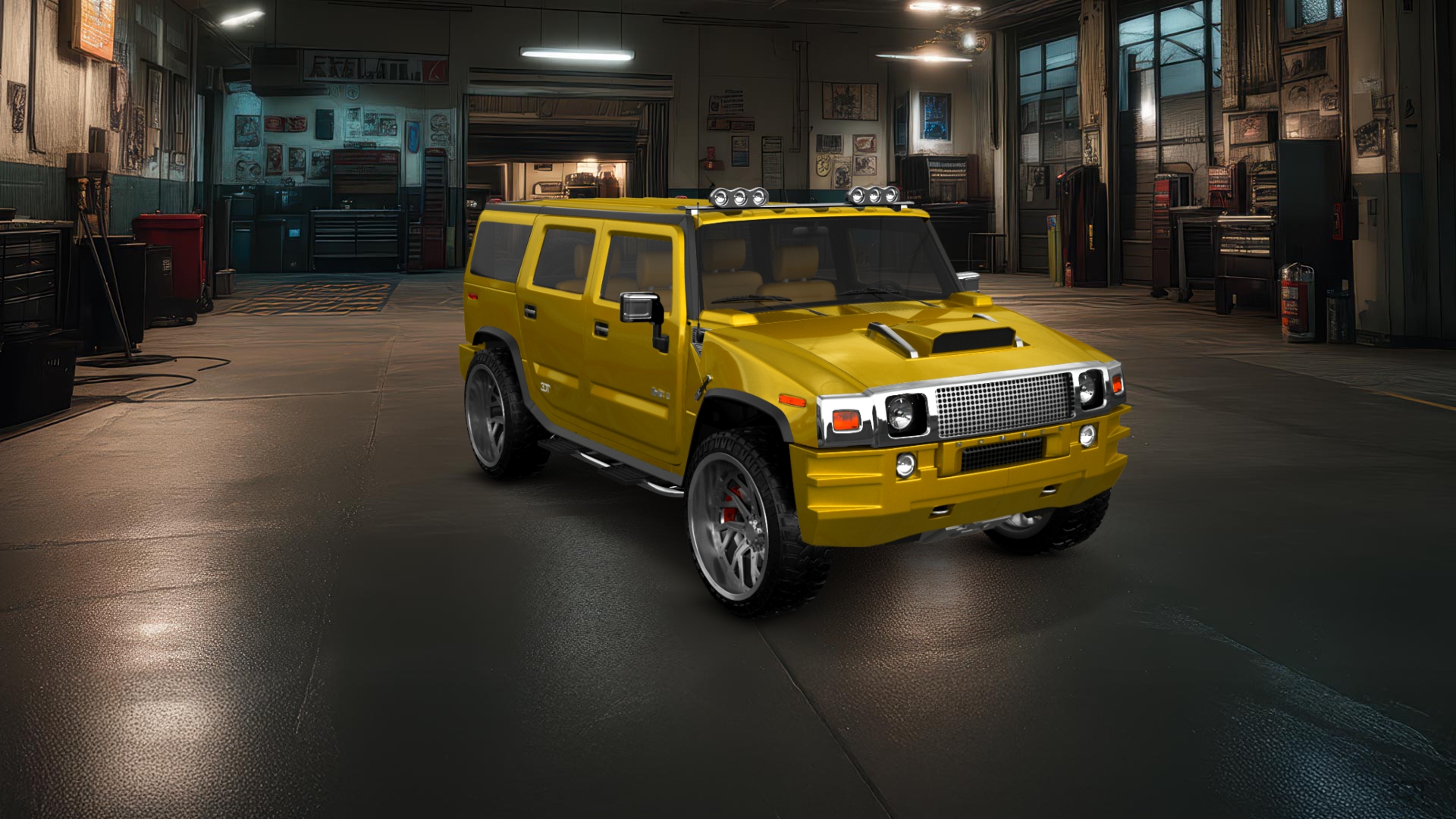 Hummer H2 5 Door SUV 2003 tuning