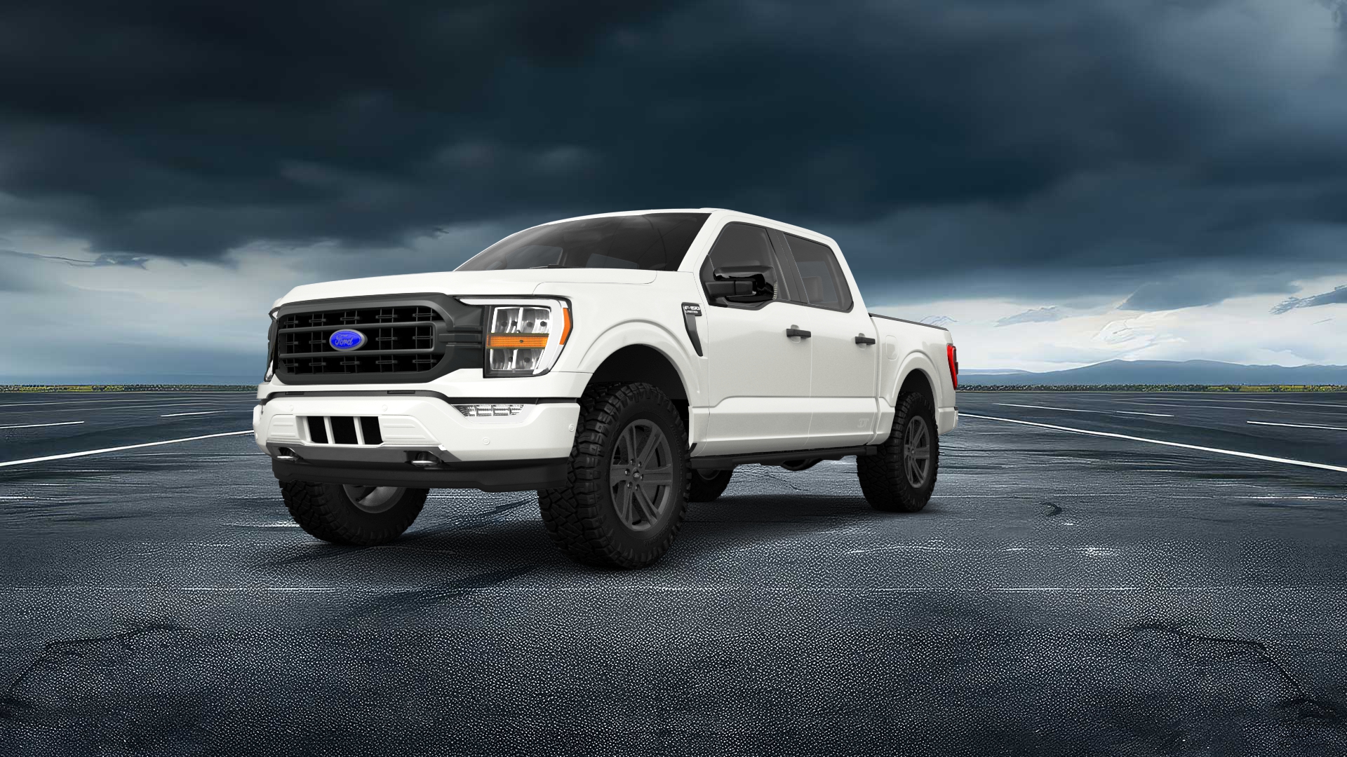Ford F-150 SuperCrew 4 Door pickup truck 2021 Images