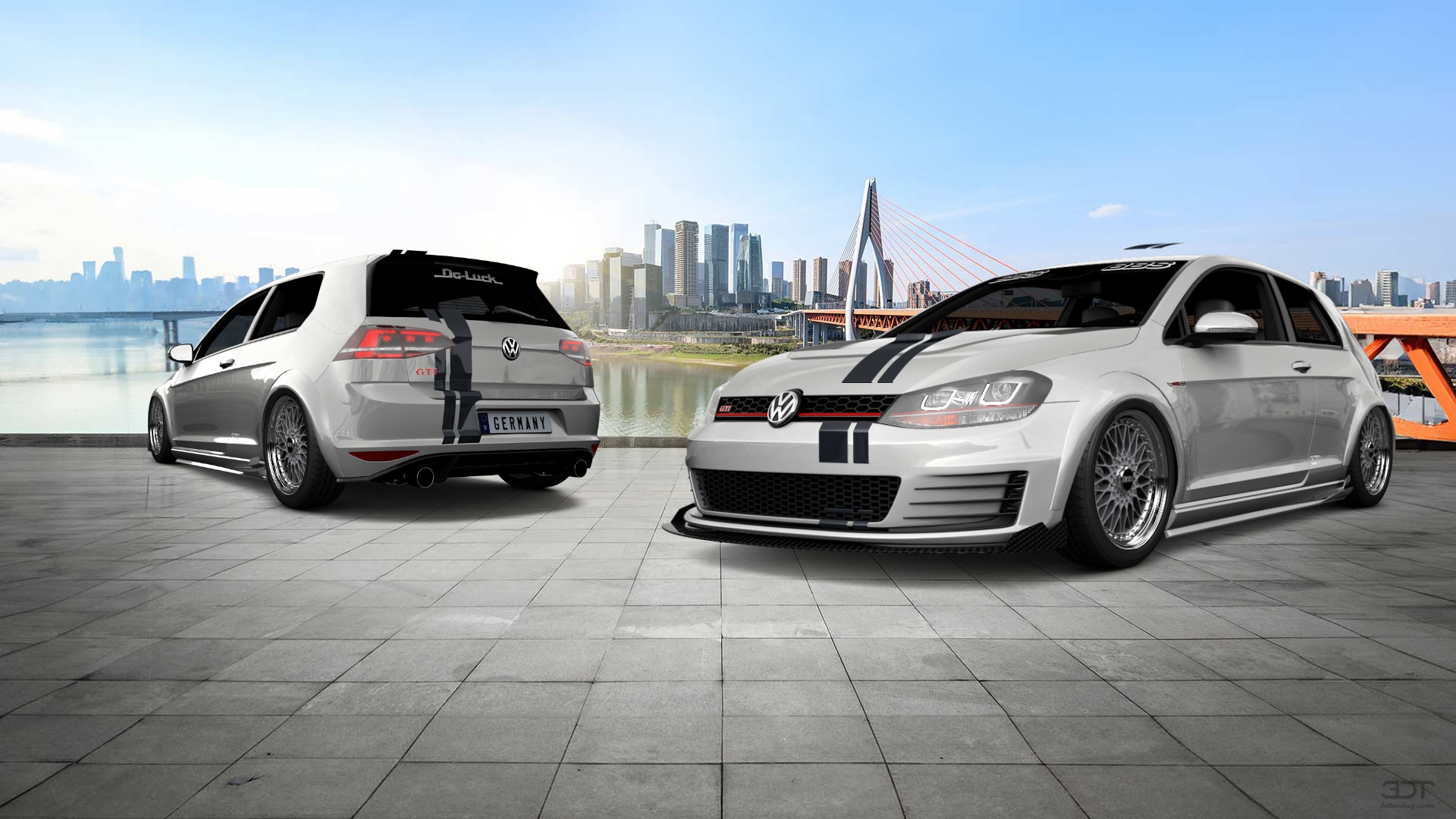 Volkswagen Golf 7 3 Door Hatchback 2013 tuning