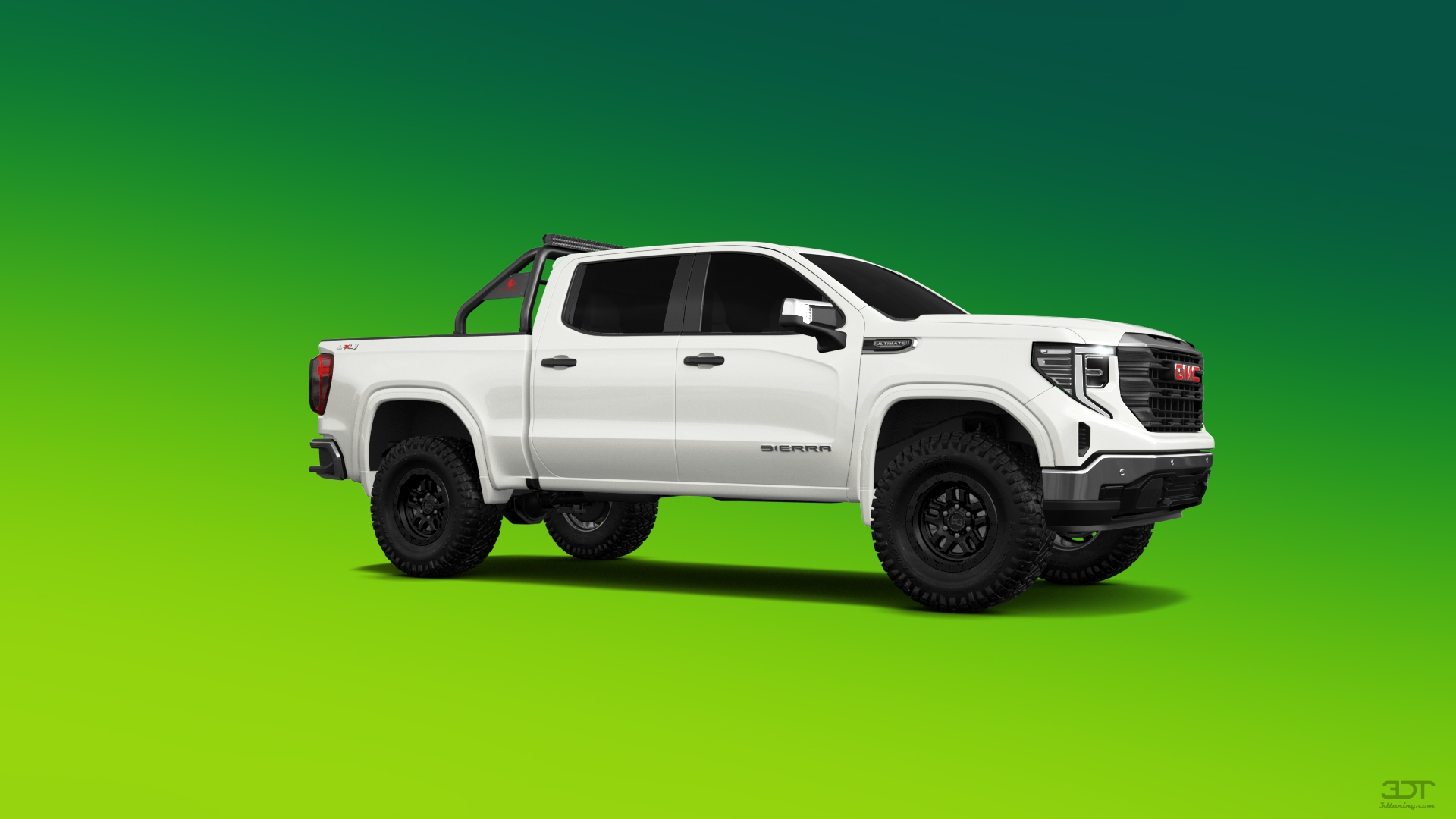 GMC Sierra 1500 Crew Cab 5.8 ft box 4 Door pickup truck 2023 tuning