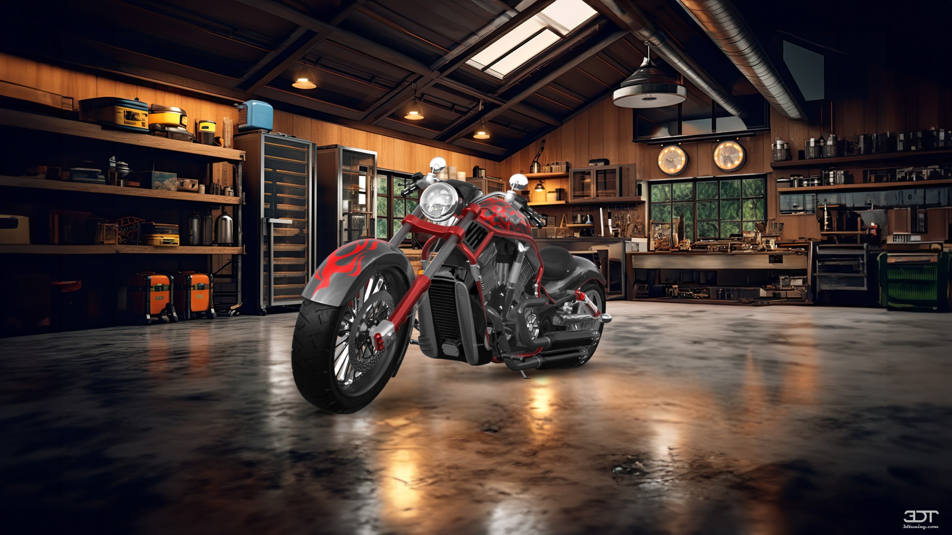 Harley-Davidson Custom Chopper Cruiser 2011
