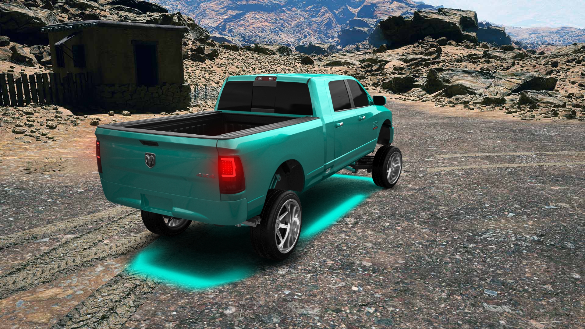 Dodge Ram 2500 Mega Cab 6.4 ft box 4 Door pickup truck 2010