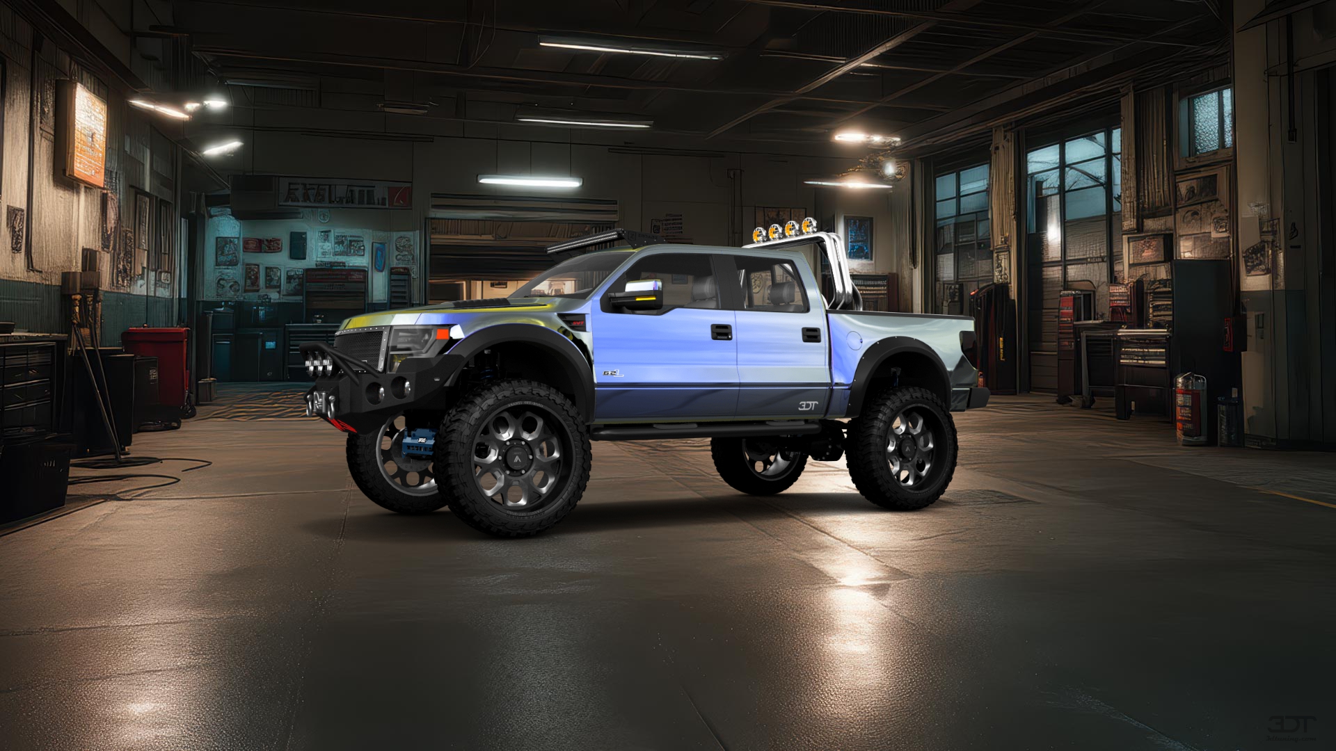 Ford F-150 SVT Raptor 4 Door pickup truck 2013 tuning