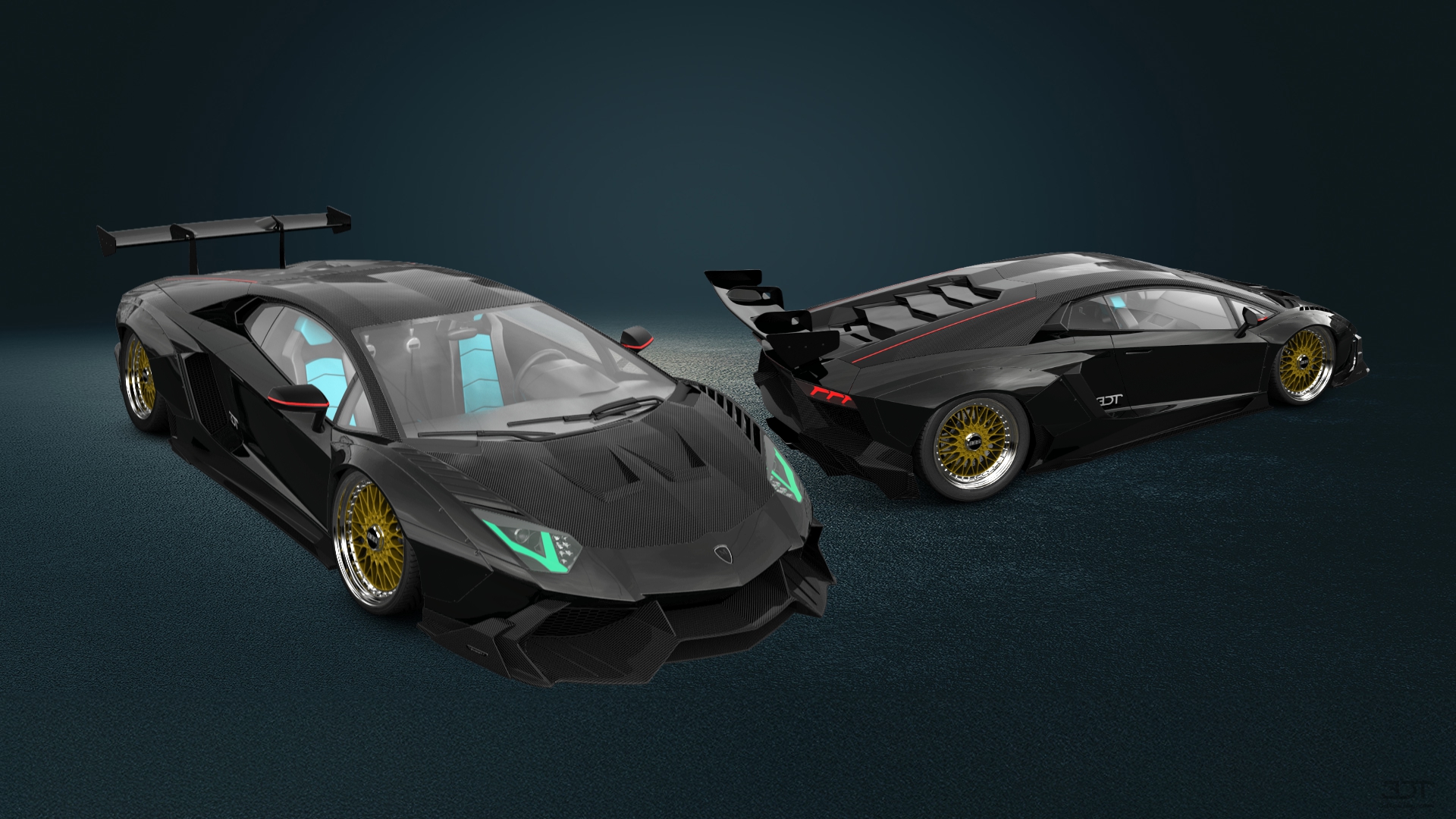 Lamborghini Aventador 2 Door Coupe 2012 tuning